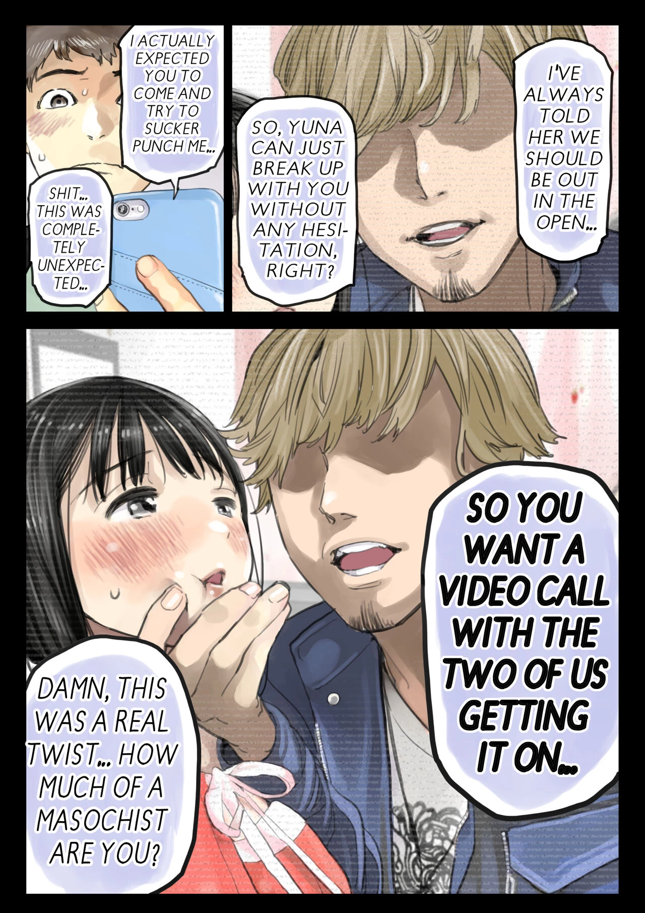 I Just Snooped through Her Smartphone 3 | Kanojo no SmaPho o Nozoita dake nano ni 3 porn comic picture 23