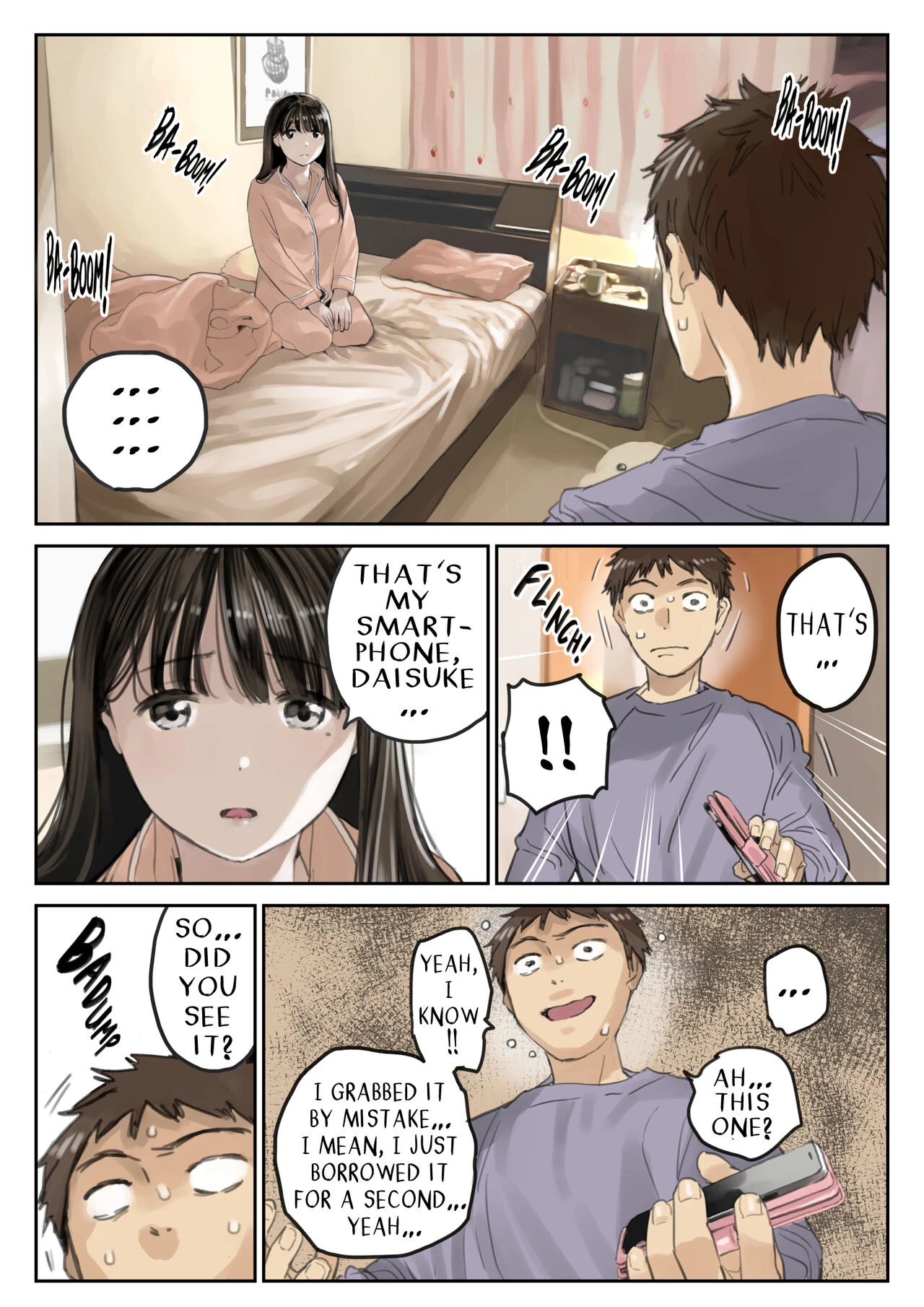 I Just Snooped through Her Smartphone 3 | Kanojo no SmaPho o Nozoita dake nano ni 3 porn comic picture 4