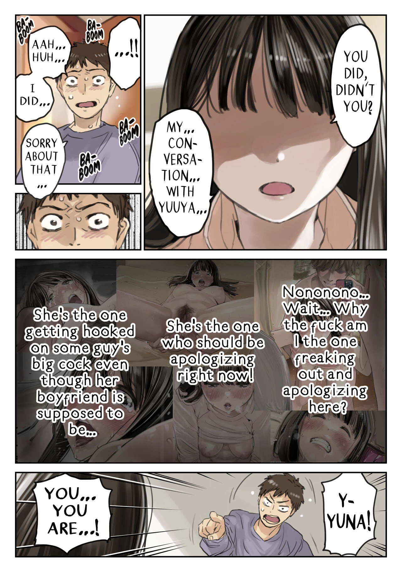 I Just Snooped through Her Smartphone 3 | Kanojo no SmaPho o Nozoita dake nano ni 3 porn comic picture 5