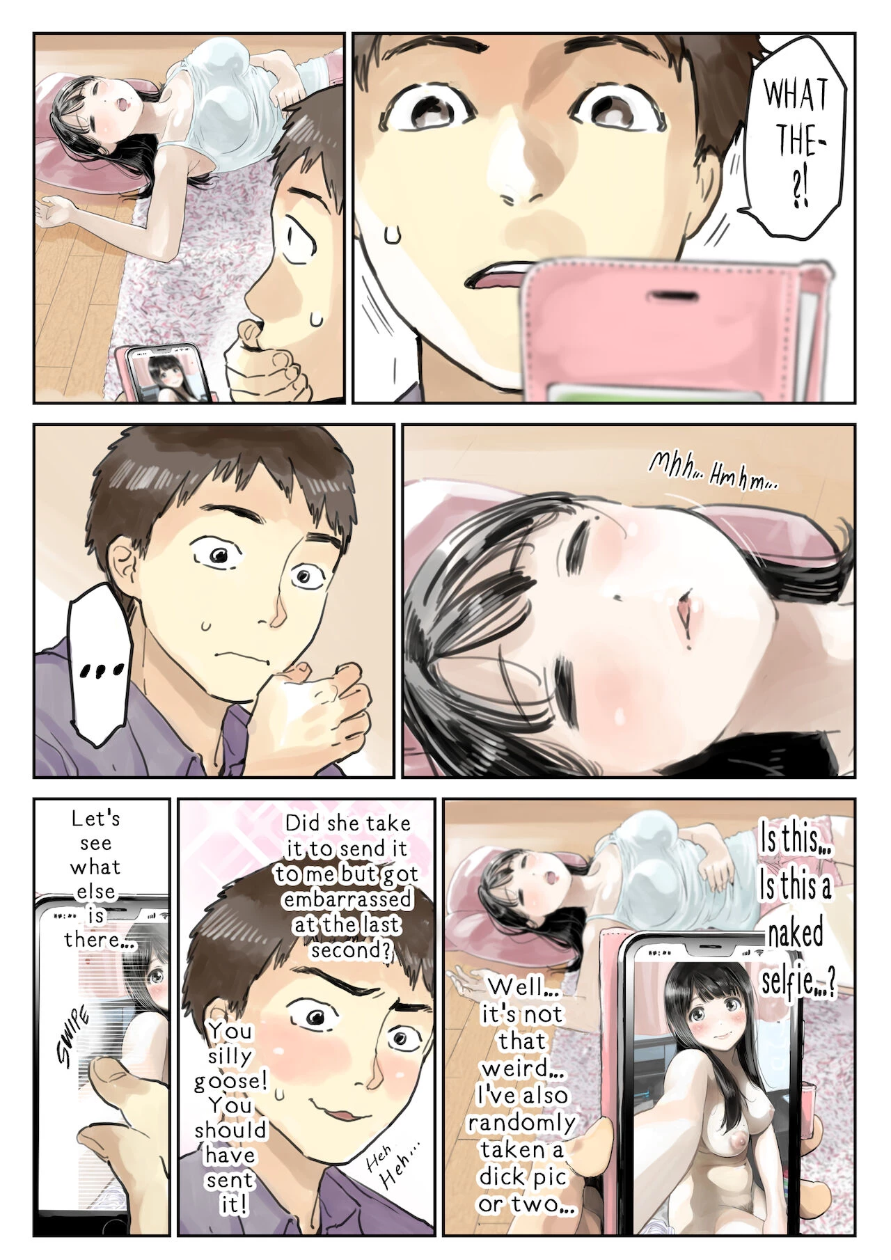 I Just Snooped through Her Smartphone | Kanojo no SmaPho o Nozoita dake nano ni porn comic picture 20