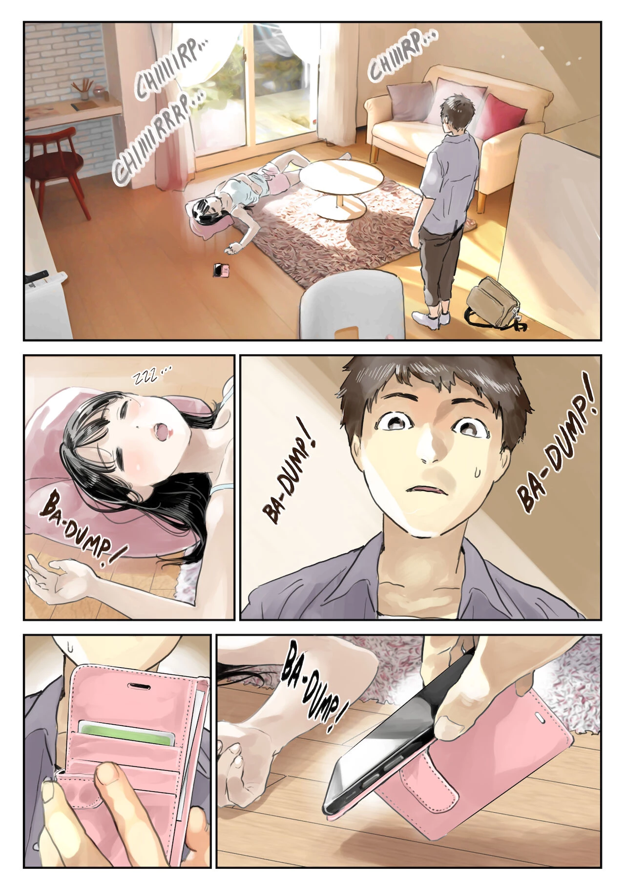 I Just Snooped through Her Smartphone | Kanojo no SmaPho o Nozoita dake nano ni porn comic picture 3