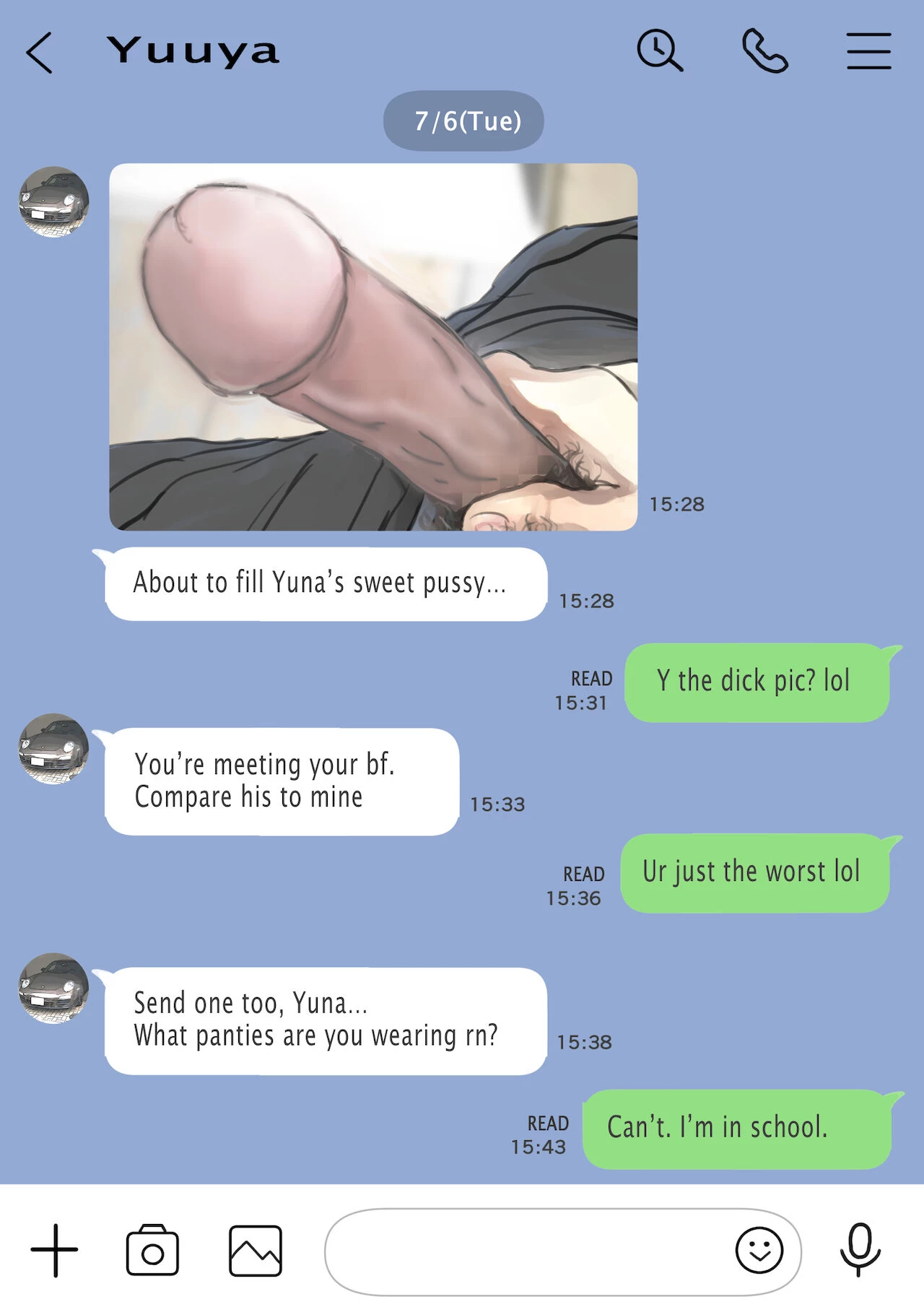 I Just Snooped through Her Smartphone | Kanojo no SmaPho o Nozoita dake nano ni porn comic picture 45