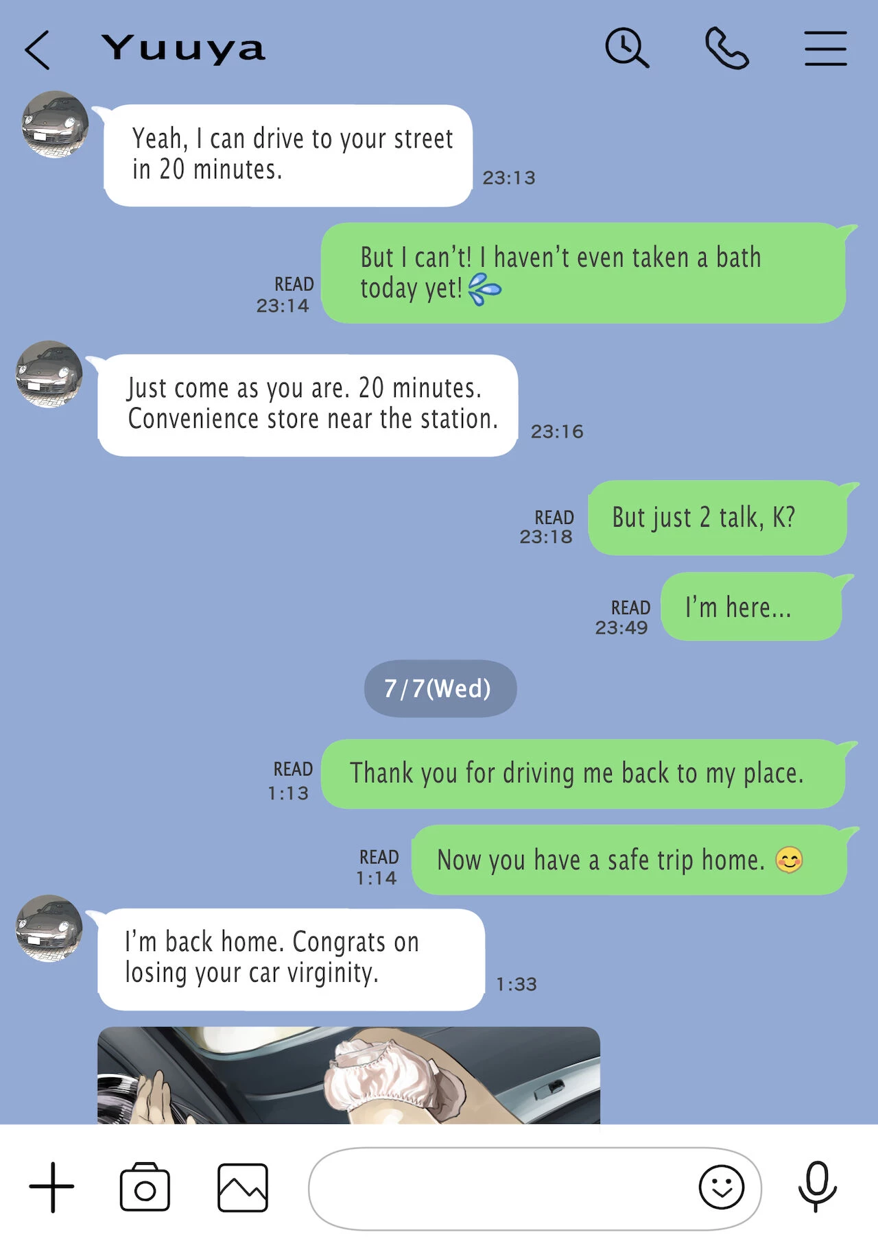I Just Snooped through Her Smartphone | Kanojo no SmaPho o Nozoita dake nano ni porn comic picture 48