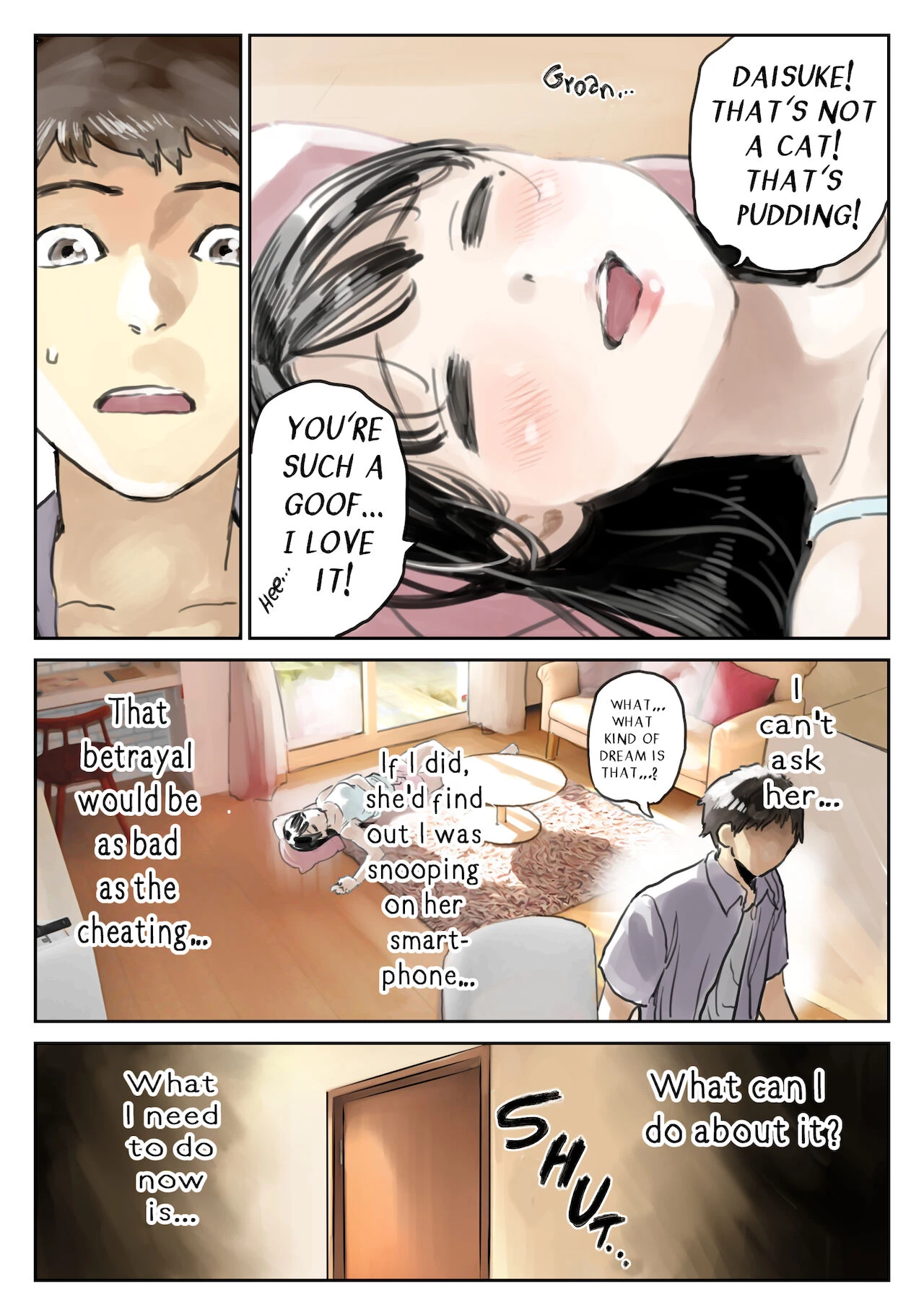 I Just Snooped through Her Smartphone | Kanojo no SmaPho o Nozoita dake nano ni porn comic picture 78