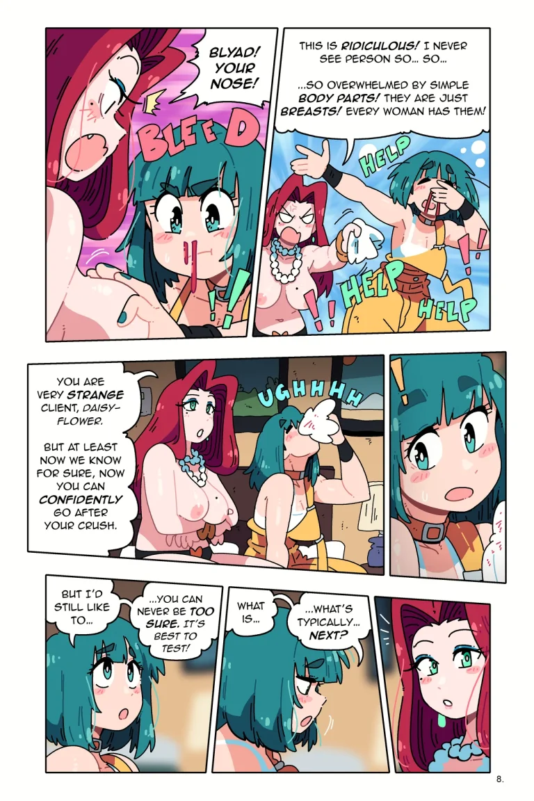 I spent A Night With A Russian Prostitute To Find Out If I was Into Girls porn comic picture 10