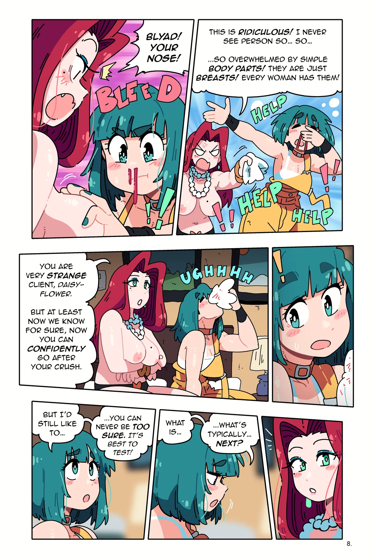 I spent A Night With A Russian Prostitute To Find Out If I was Into Girls porn comic picture 10
