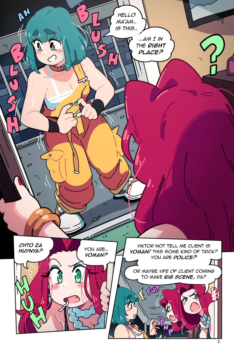 I spent A Night With A Russian Prostitute To Find Out If I was Into Girls porn comic picture 4