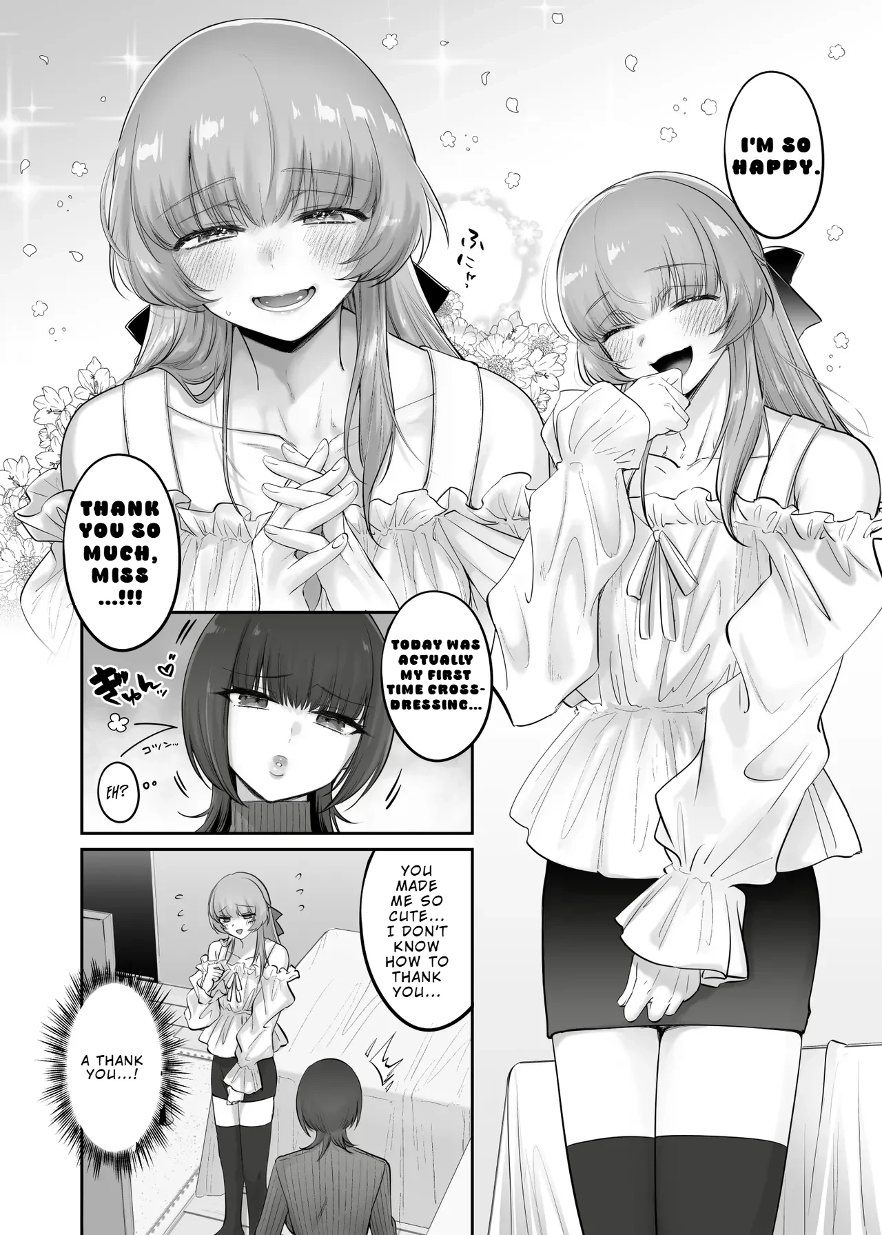 I Tried Keeping a Newbie Femboy! porn comic picture 14