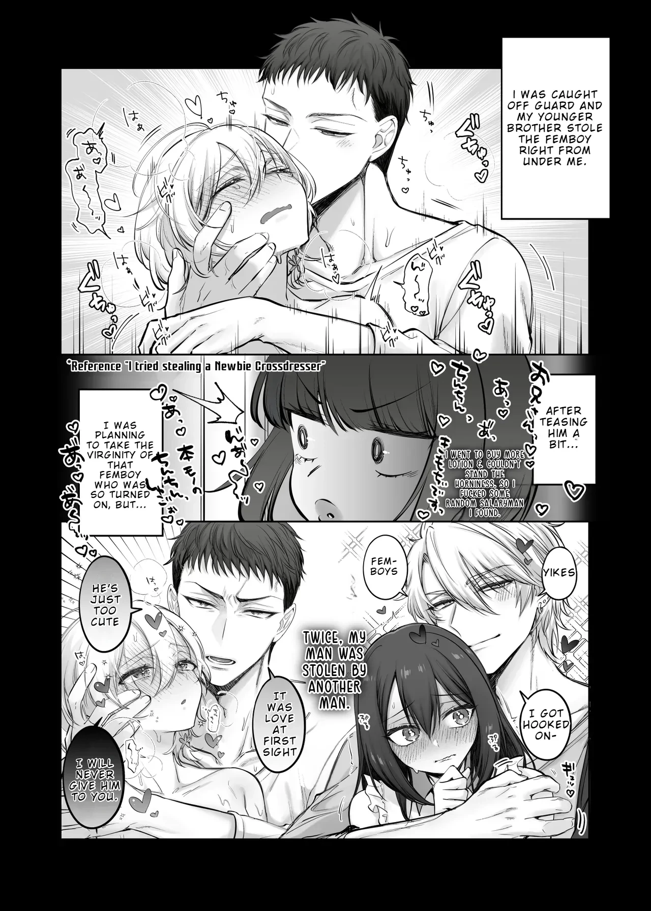I Tried Keeping a Newbie Femboy! porn comic picture 7