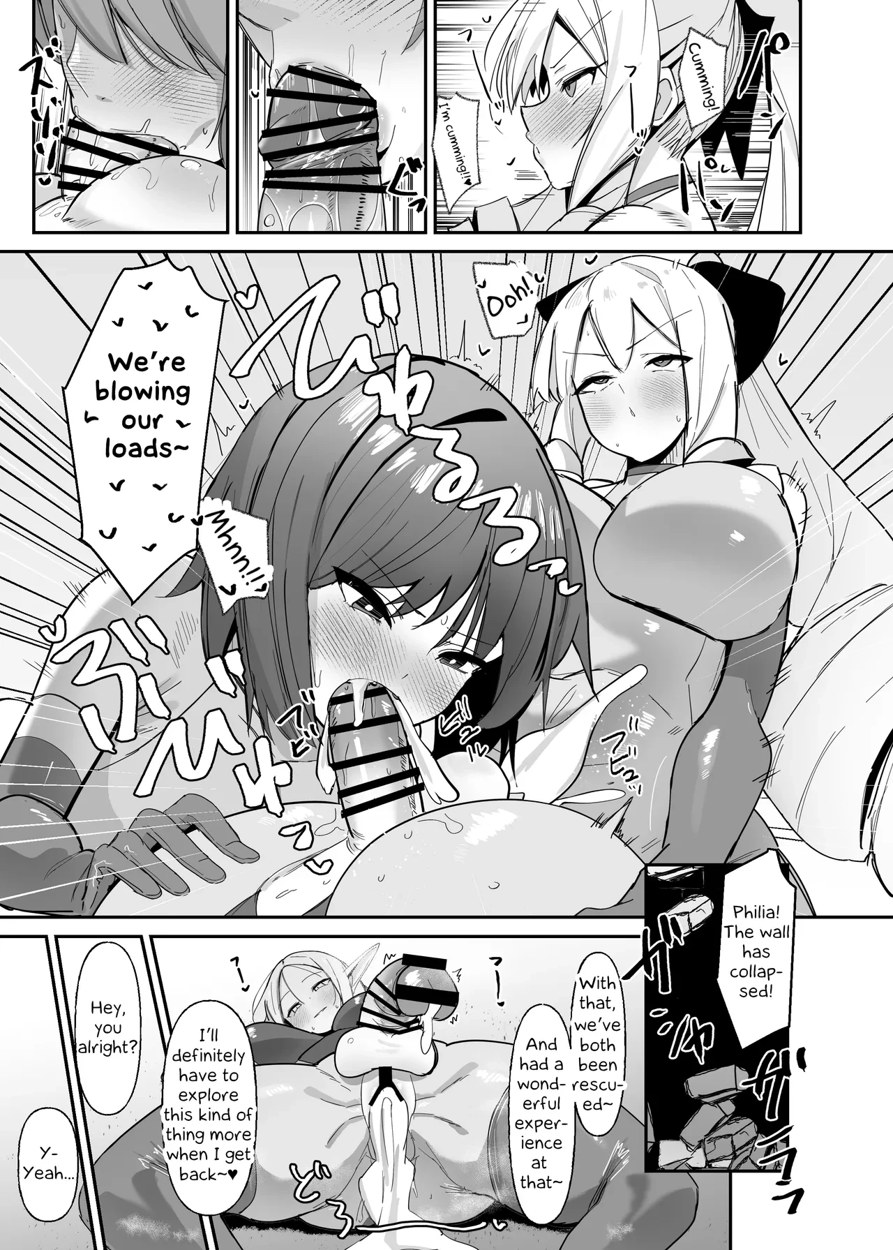 I was reincarnated as a villainess in an otome Game who was a futanari in her backstory ~Ch. 3~ | Otome Game no Akuyaku Reijou ni Tensei Shitara Ura Settei de Futanari deshita ~Ch. 3~ porn comic picture 19