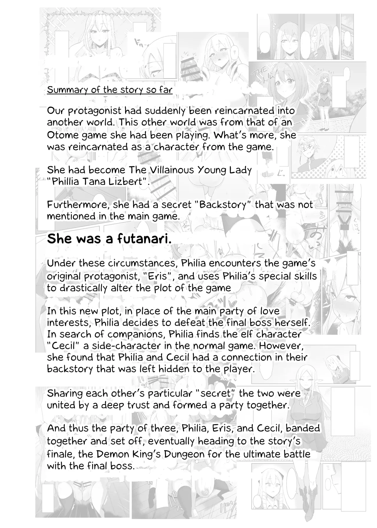 I was reincarnated as a villainess in an otome Game who was a futanari in her backstory ~Ch. 3~ | Otome Game no Akuyaku Reijou ni Tensei Shitara Ura Settei de Futanari deshita ~Ch. 3~ porn comic picture 3