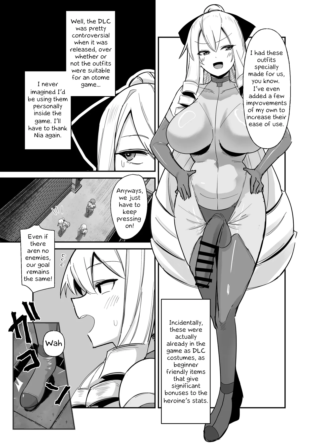 I was reincarnated as a villainess in an otome Game who was a futanari in her backstory ~Ch. 3~ | Otome Game no Akuyaku Reijou ni Tensei Shitara Ura Settei de Futanari deshita ~Ch. 3~ porn comic picture 6