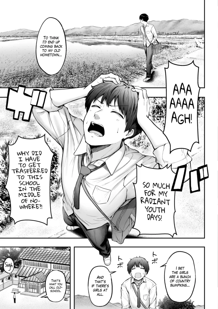 I was Transferred to a Countryside School where all my Female Classmates are in Heat for Me | Tenkou Saki no Do-Inaka de Class no Kanojyo Kouho Tachi ga Zenin Hatsujyouki Sugiru porn comic picture 3