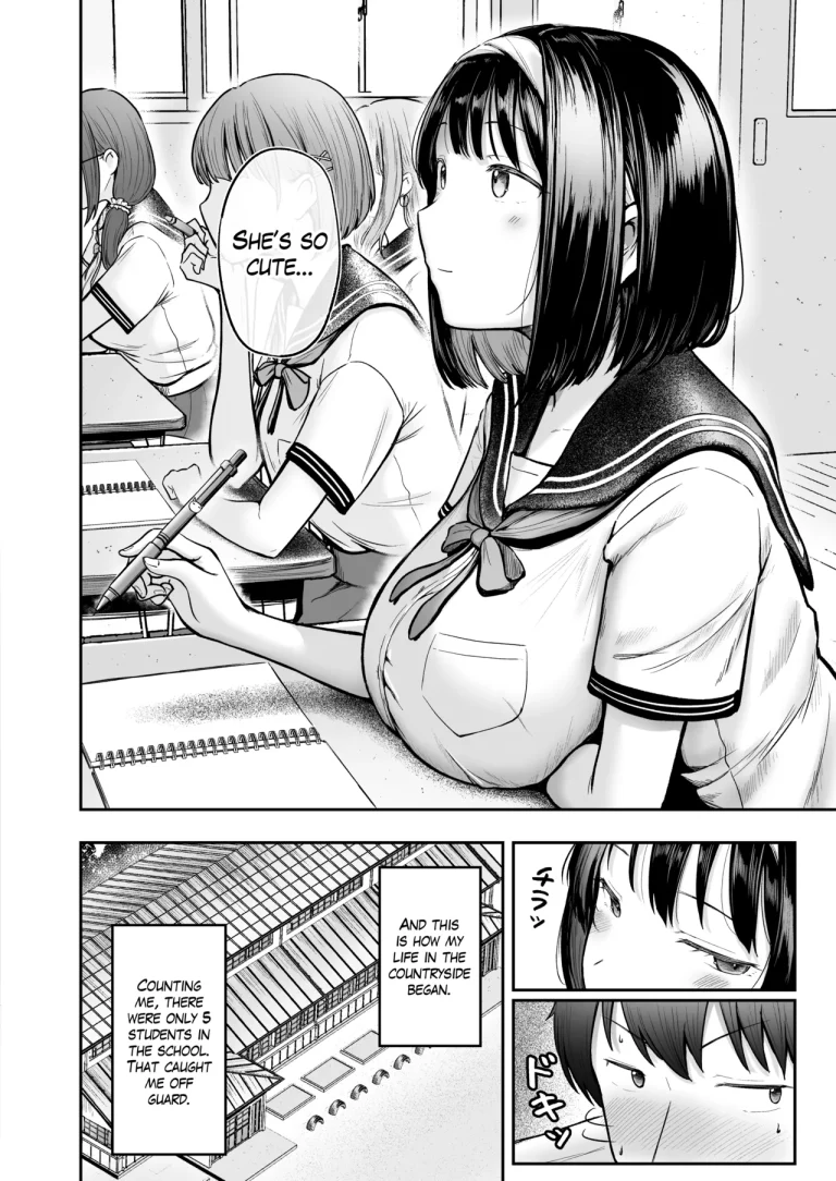 I was Transferred to a Countryside School where all my Female Classmates are in Heat for Me | Tenkou Saki no Do-Inaka de Class no Kanojyo Kouho Tachi ga Zenin Hatsujyouki Sugiru porn comic picture 7