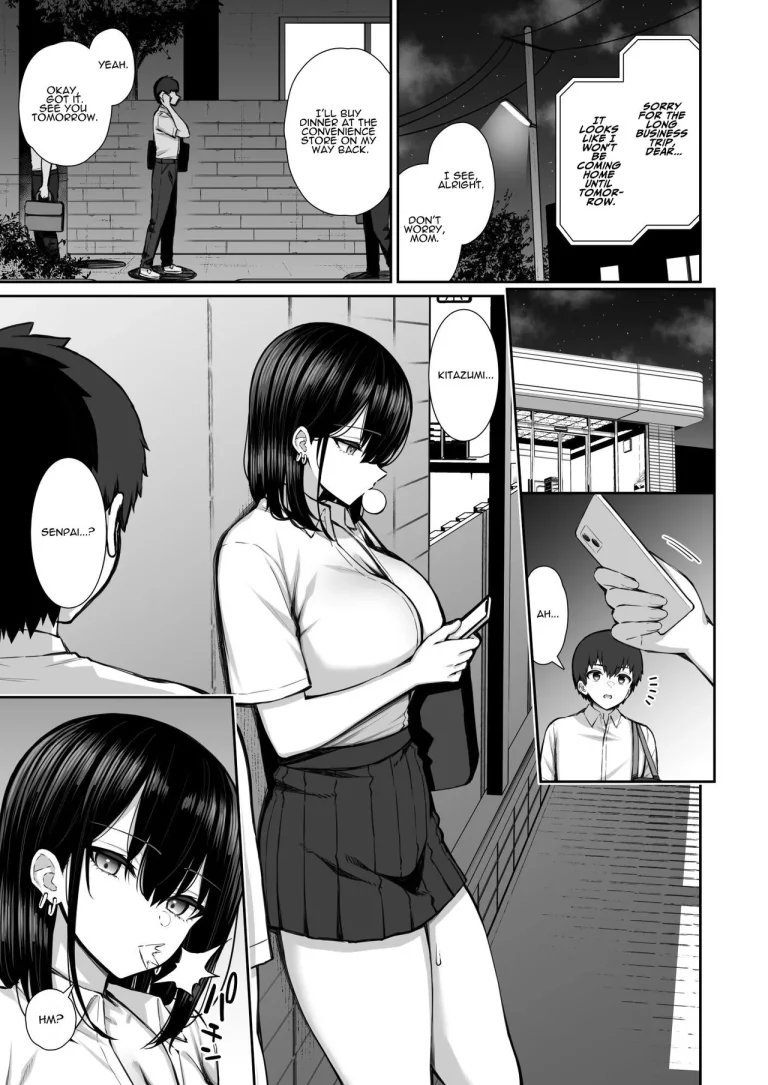 Iede Gal na Senpai wa Kantan ni Yarasete Kureru porn comic picture 3