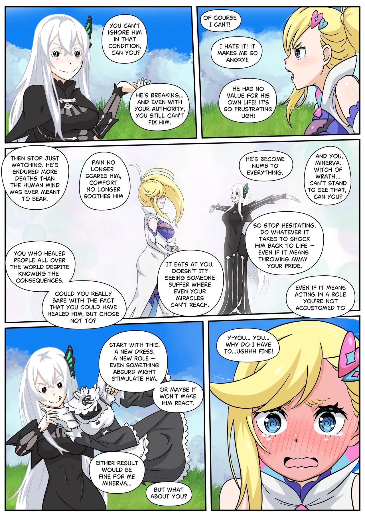 IF Minerva - A Witch Maid For You porn comic picture 4