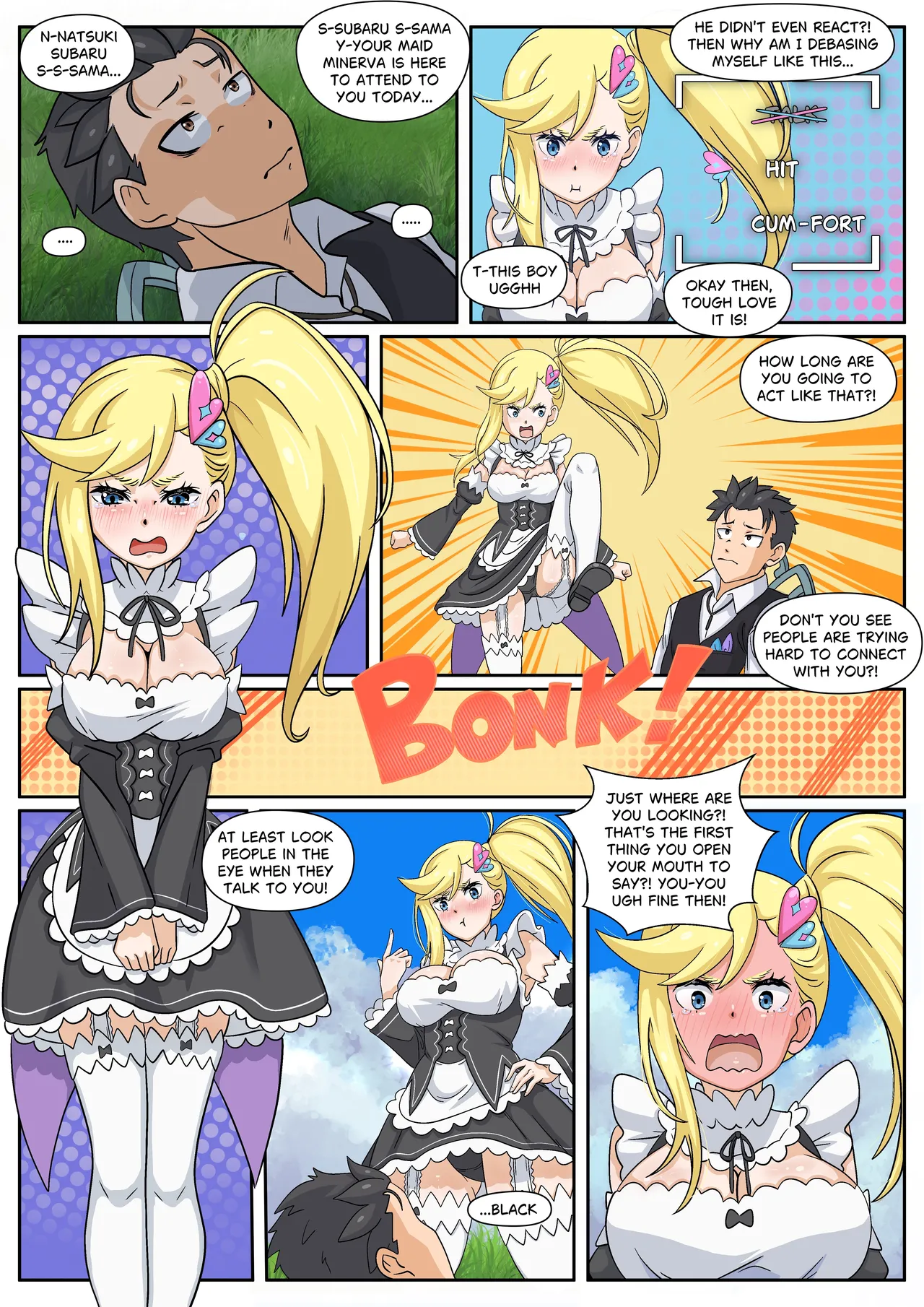 IF Minerva - A Witch Maid For You porn comic picture 5