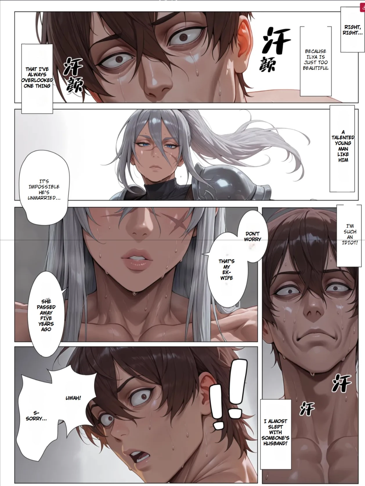 Ilya the hero yaoi porn comic picture 13