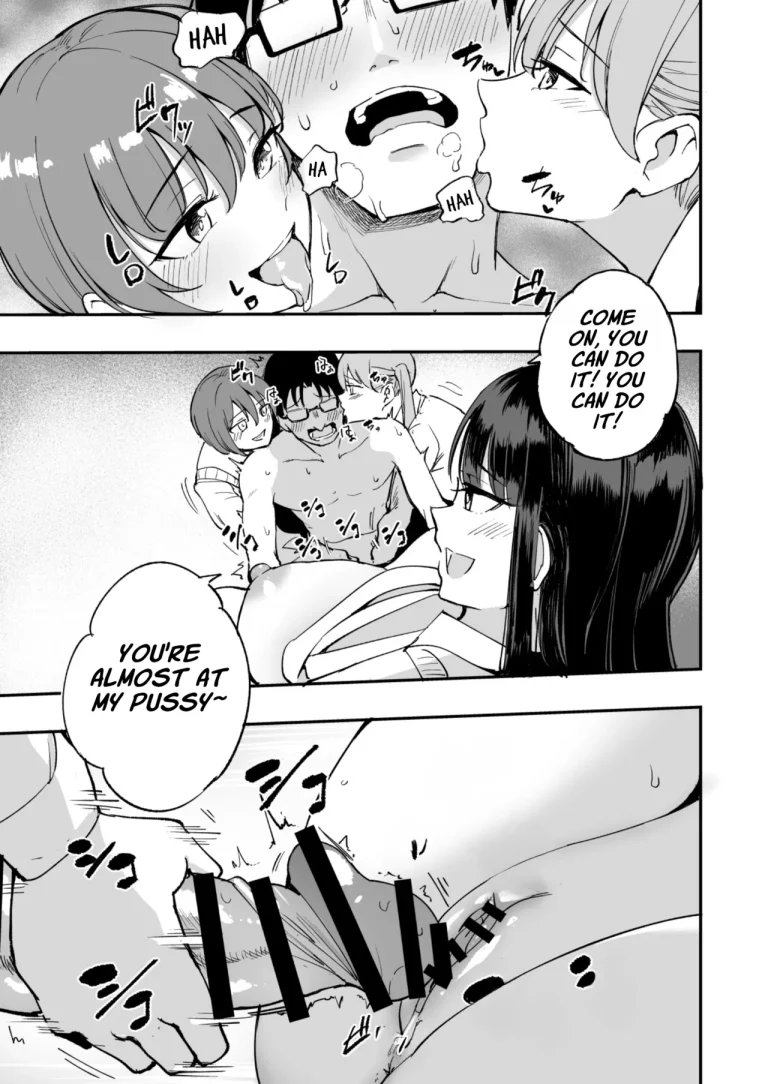 I'm Gonna Pop The Cherry of The Virgin Otaku In Our Class! | Uchi no Class no Doutei Otaku-kun no Fudeoroshi Shichaima~su porn comic picture 14