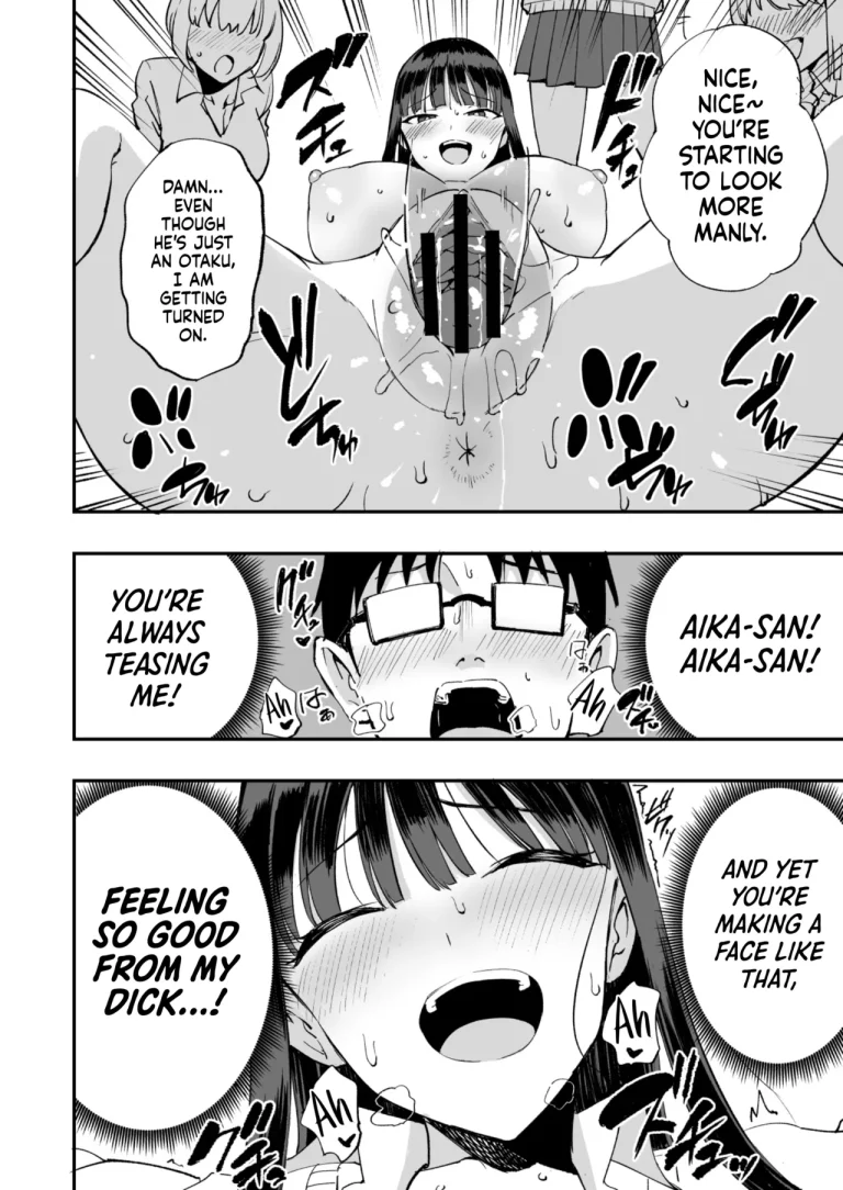 I'm Gonna Pop The Cherry of The Virgin Otaku In Our Class! | Uchi no Class no Doutei Otaku-kun no Fudeoroshi Shichaima~su porn comic picture 23