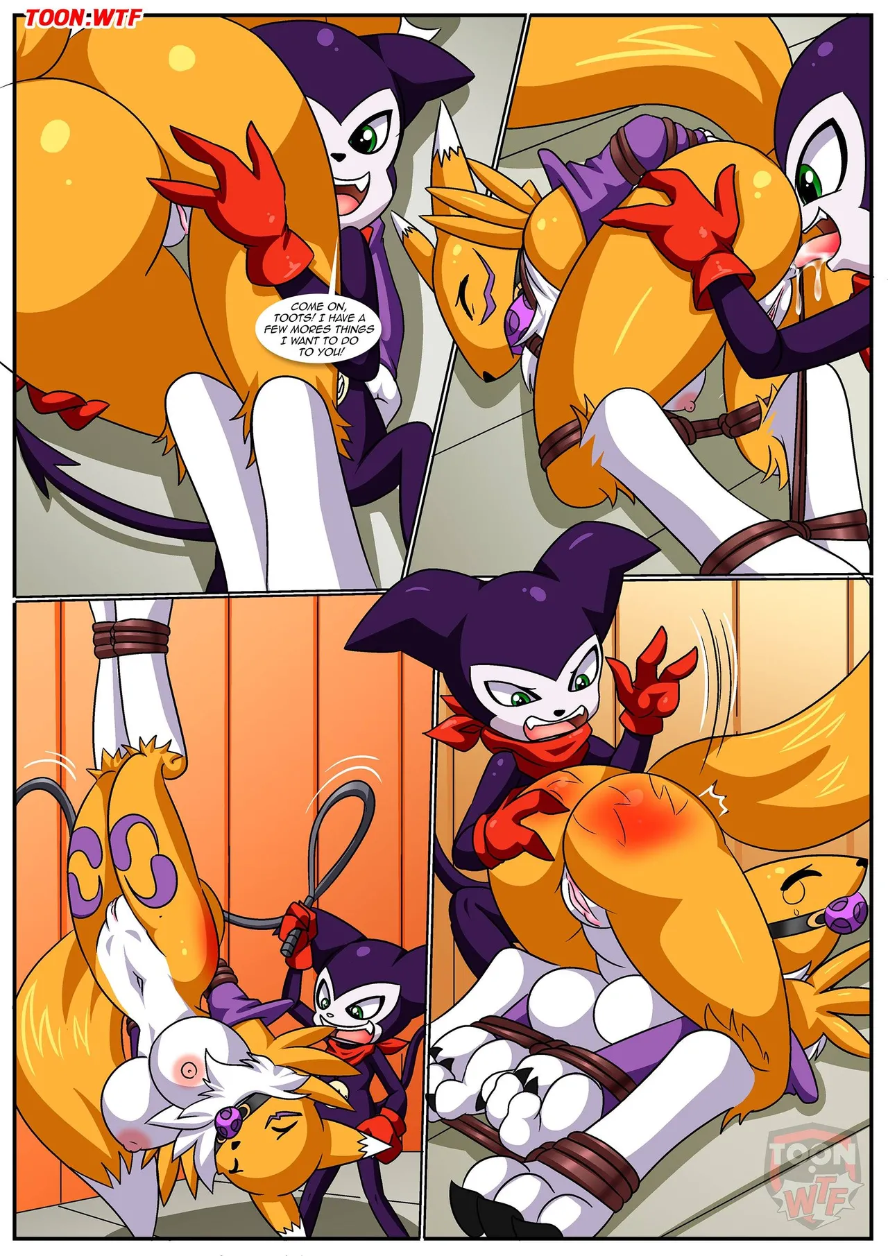 Impmon's Payback porn comic picture 15