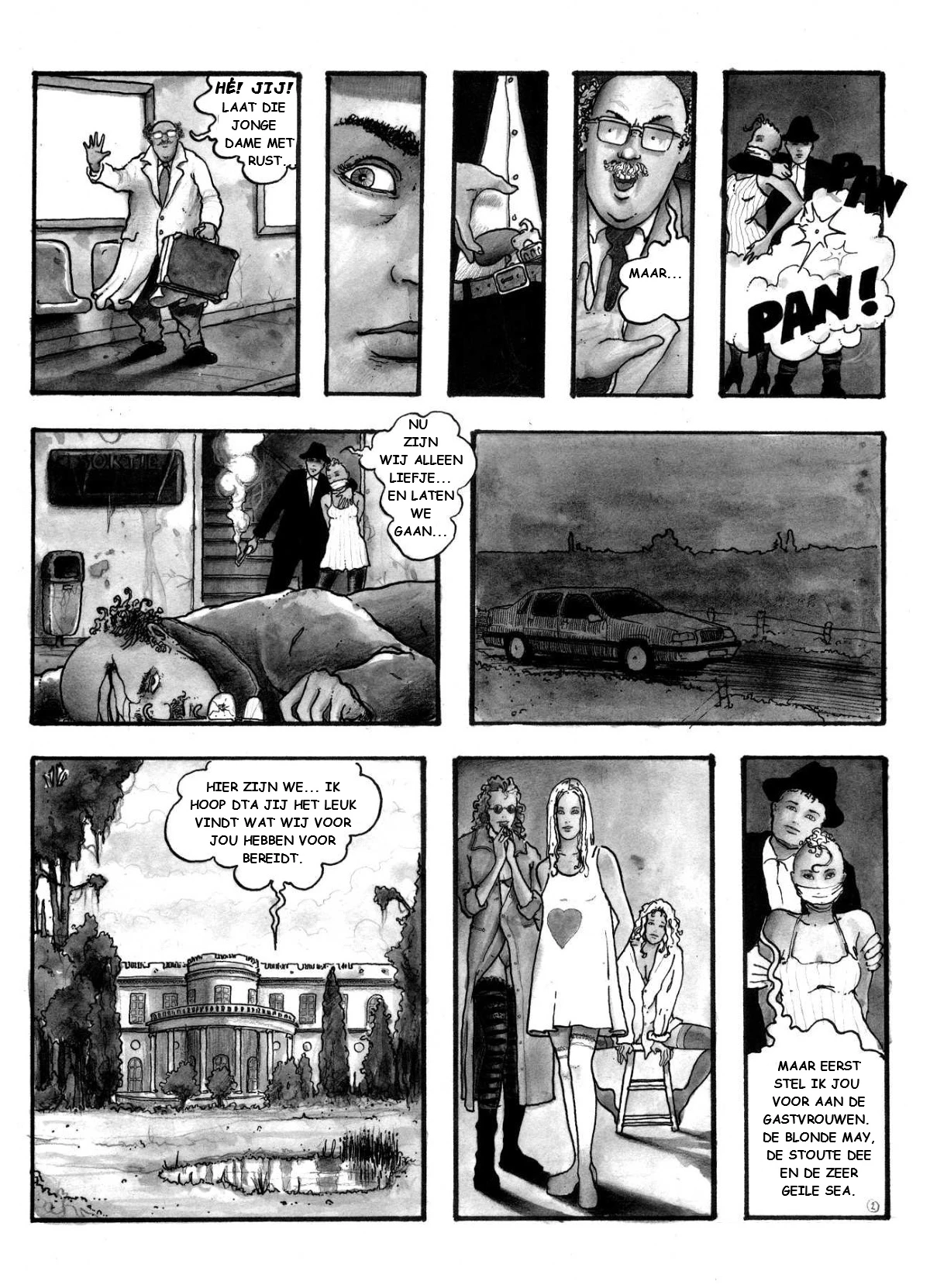 Improvised Party [NL] porn comic picture 3