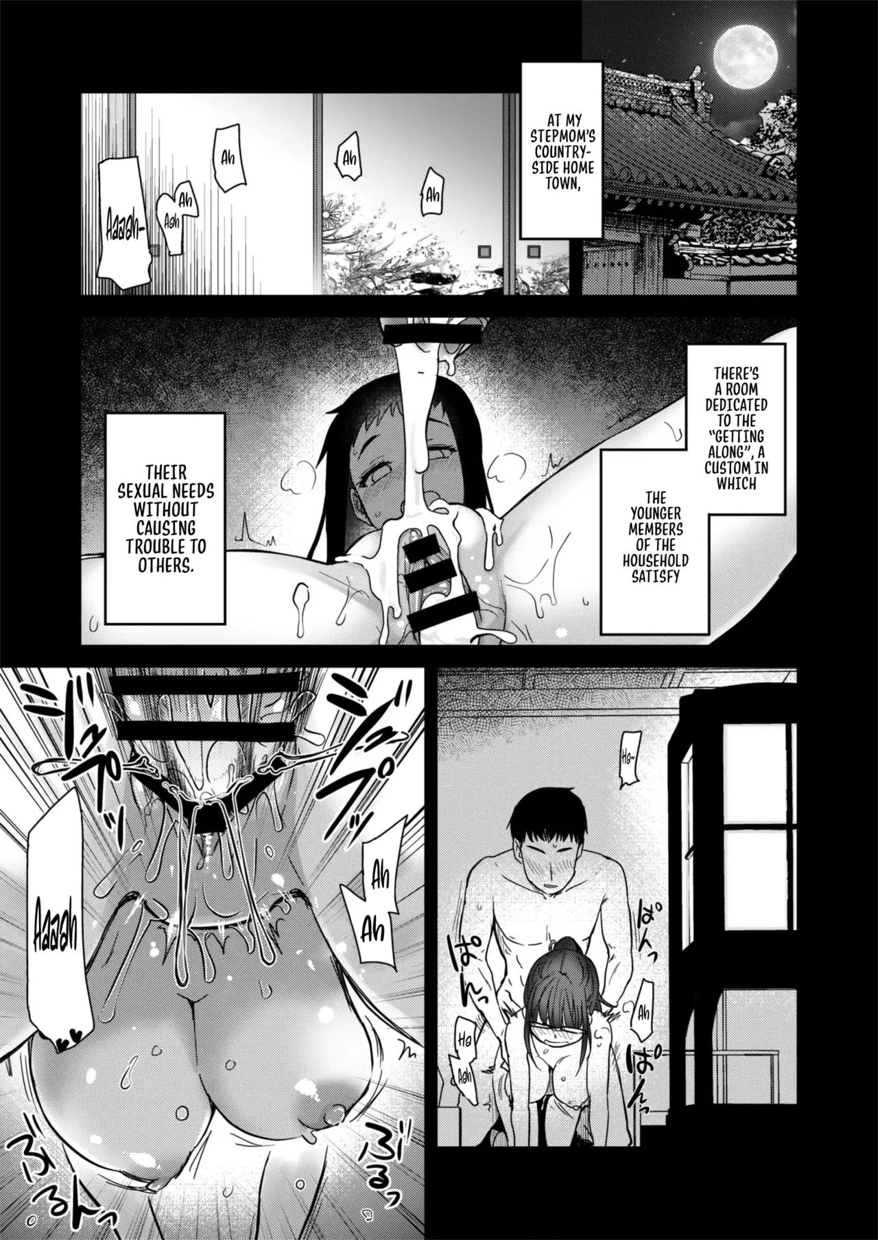 In A Countryside Village With A Naughty Custom, All of My Relatives Are Extremly Perverted | H na Fuushuu ga Aru Inaka no Shinseki ga, Zenin Sukebe Sugiru Hanashi porn comic picture 4