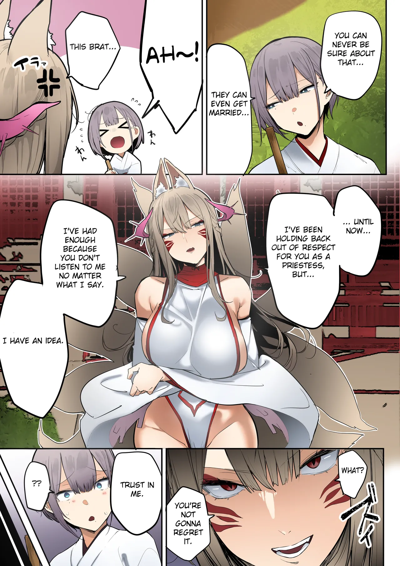 Inari-sama no Iu Toori [Colorized] porn comic picture 10