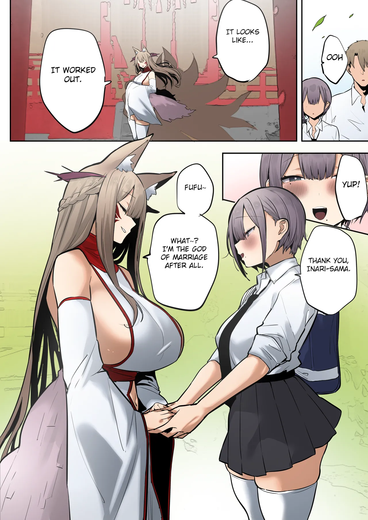 Inari-sama no Iu Toori [Colorized] porn comic picture 78