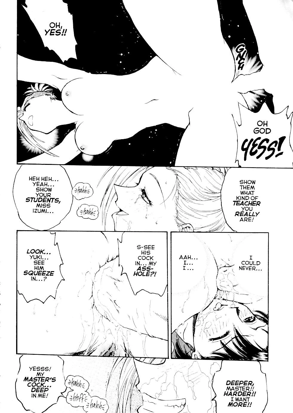 Inbaku-Gakuen The complete story porn comic picture 117