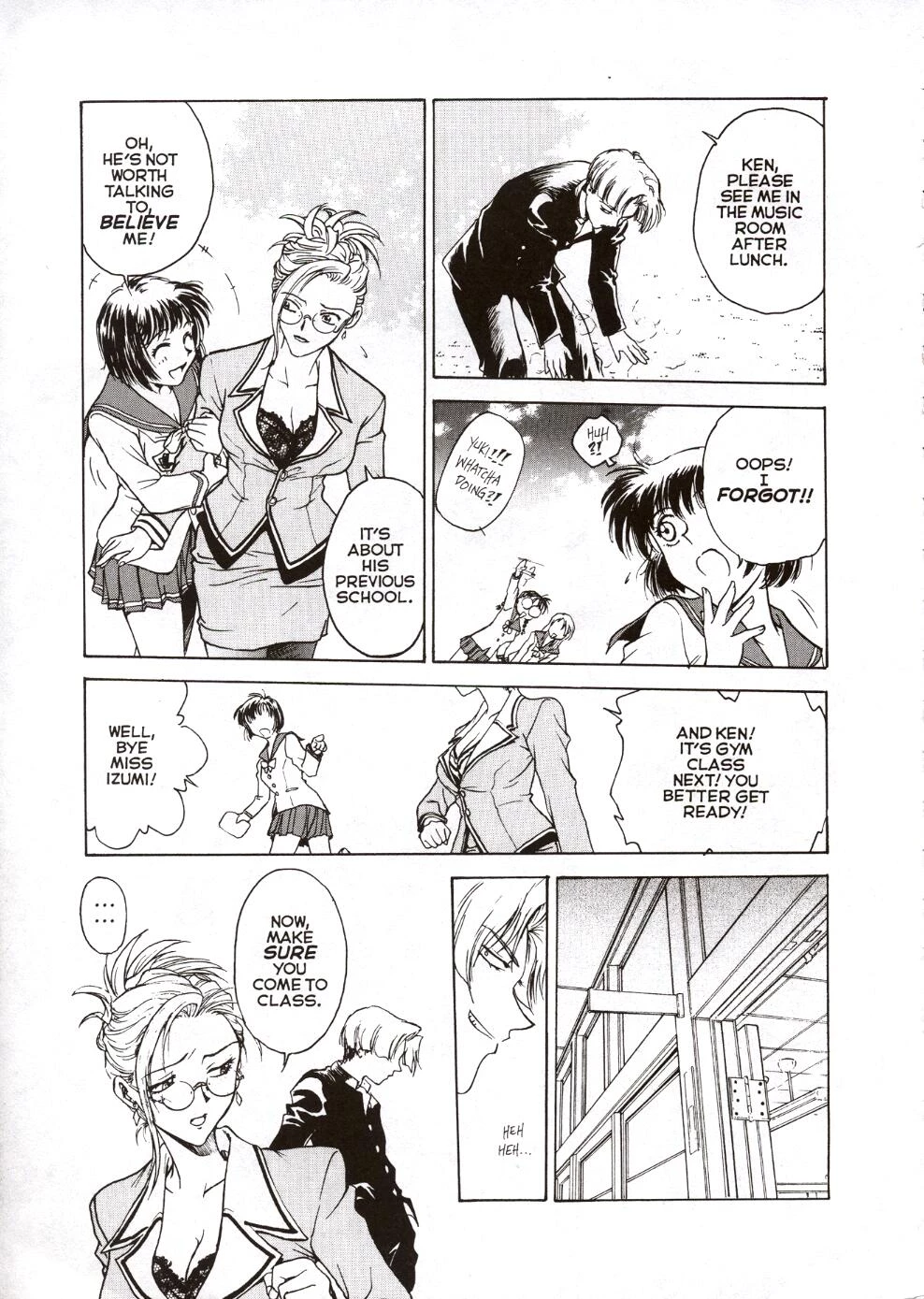 Inbaku-Gakuen The complete story porn comic picture 18