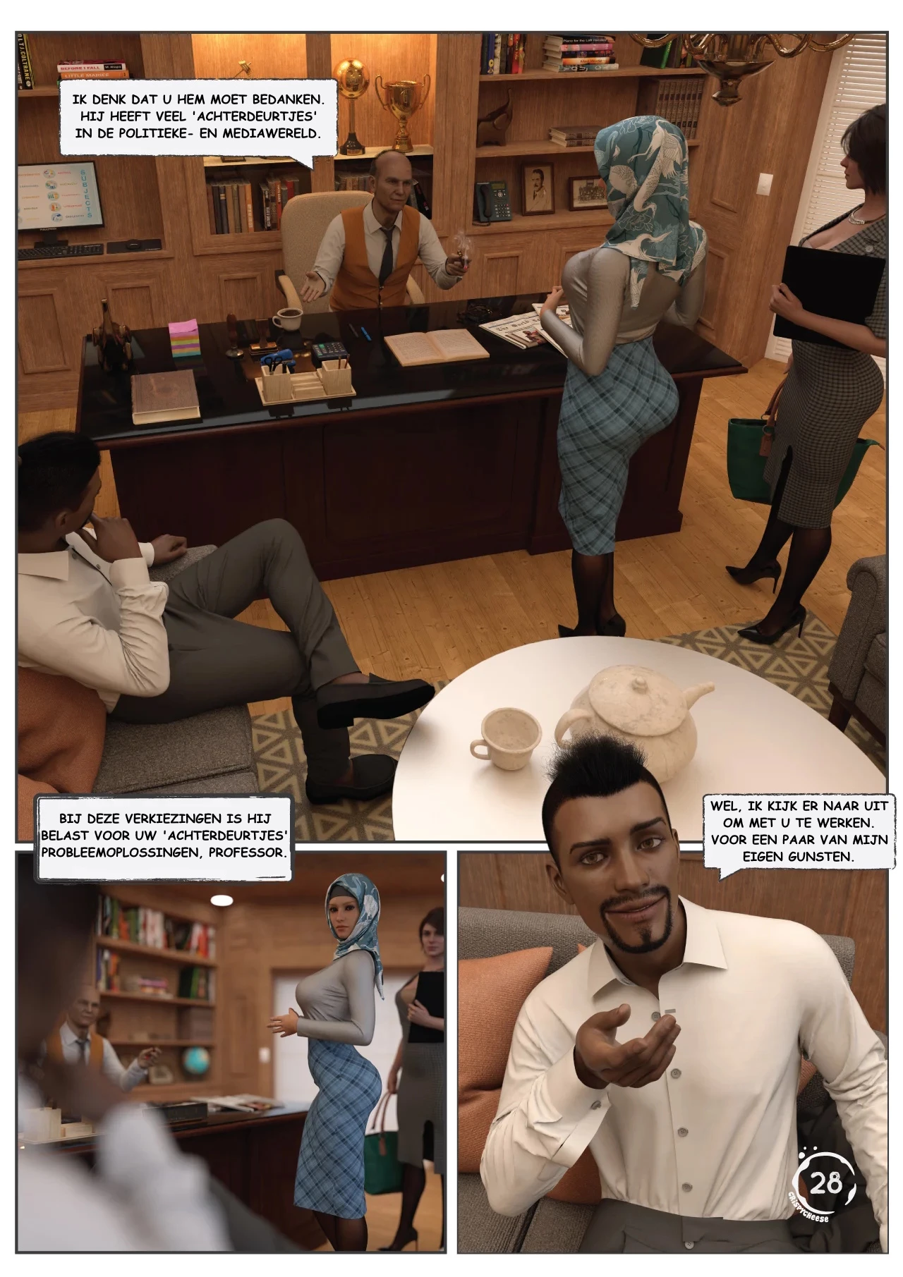 Indecent Contract 01-05 [NL] porn comic picture 30