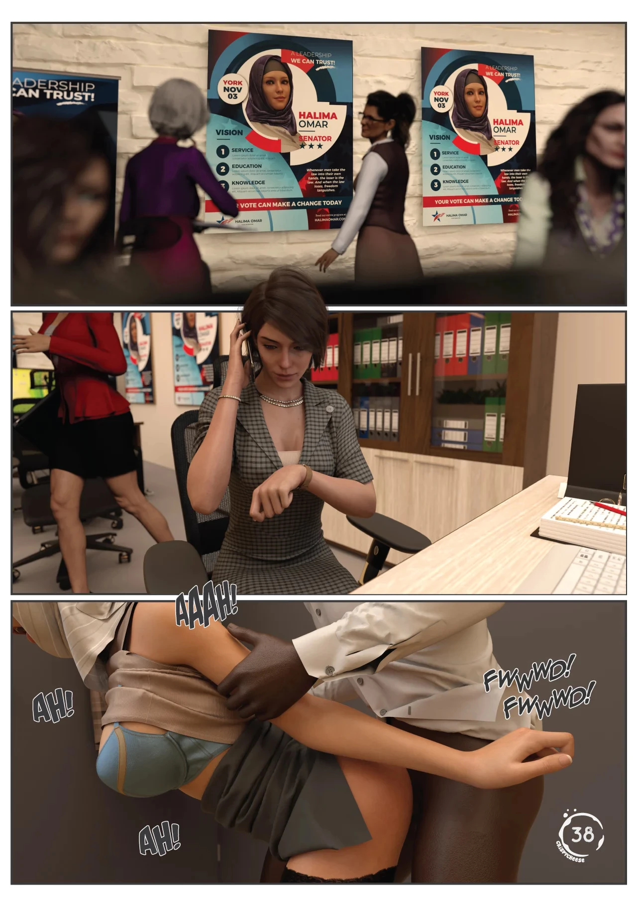 Indecent Contract 01-05 [NL] porn comic picture 40