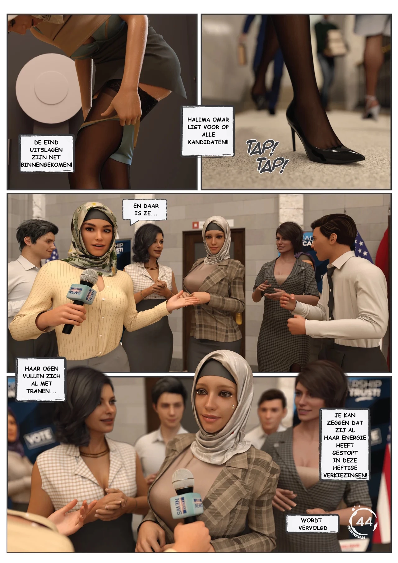 Indecent Contract 01-05 [NL] porn comic picture 46