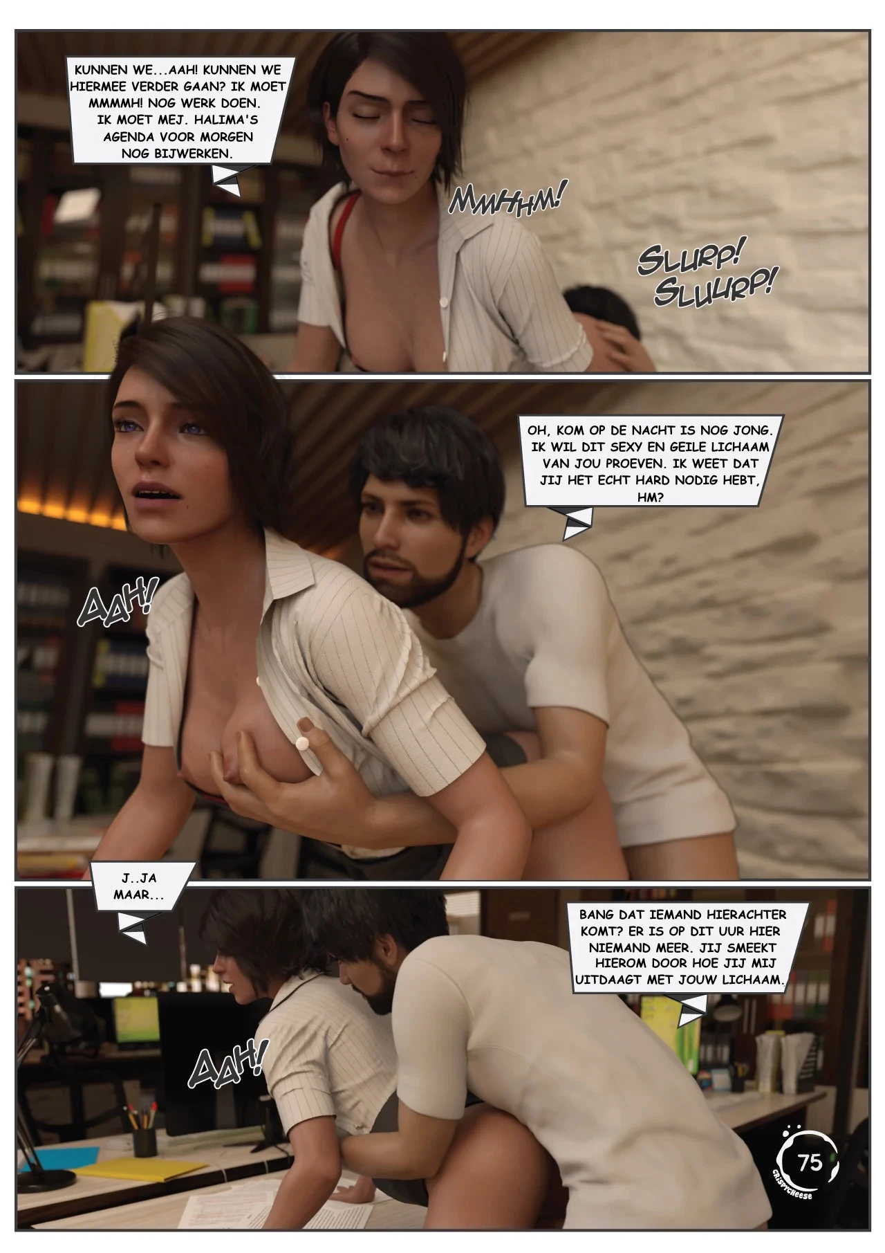 Indecent Contract 01-05 [NL] porn comic picture 88