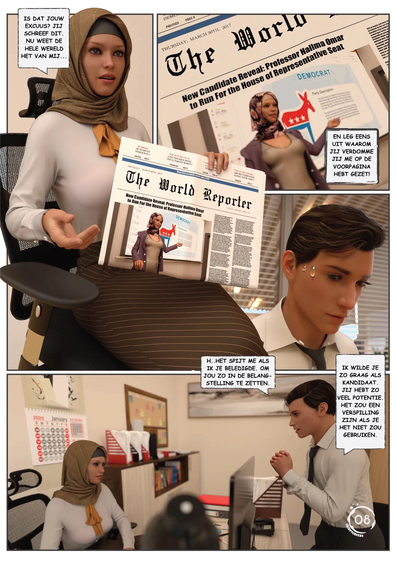 Indecent Contract 01-05 [NL] porn comic picture 9