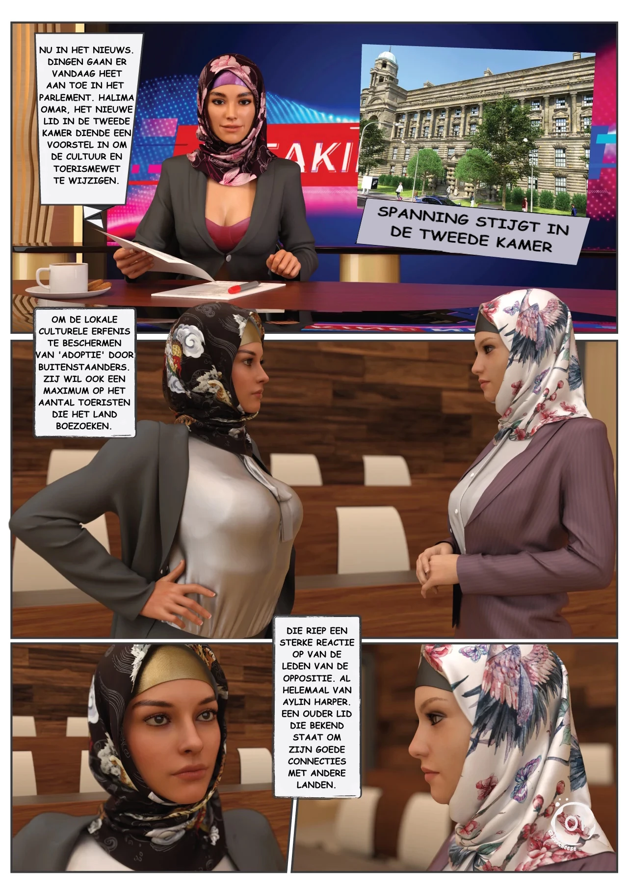 Indecent Contract 01-05 [NL] porn comic picture 97