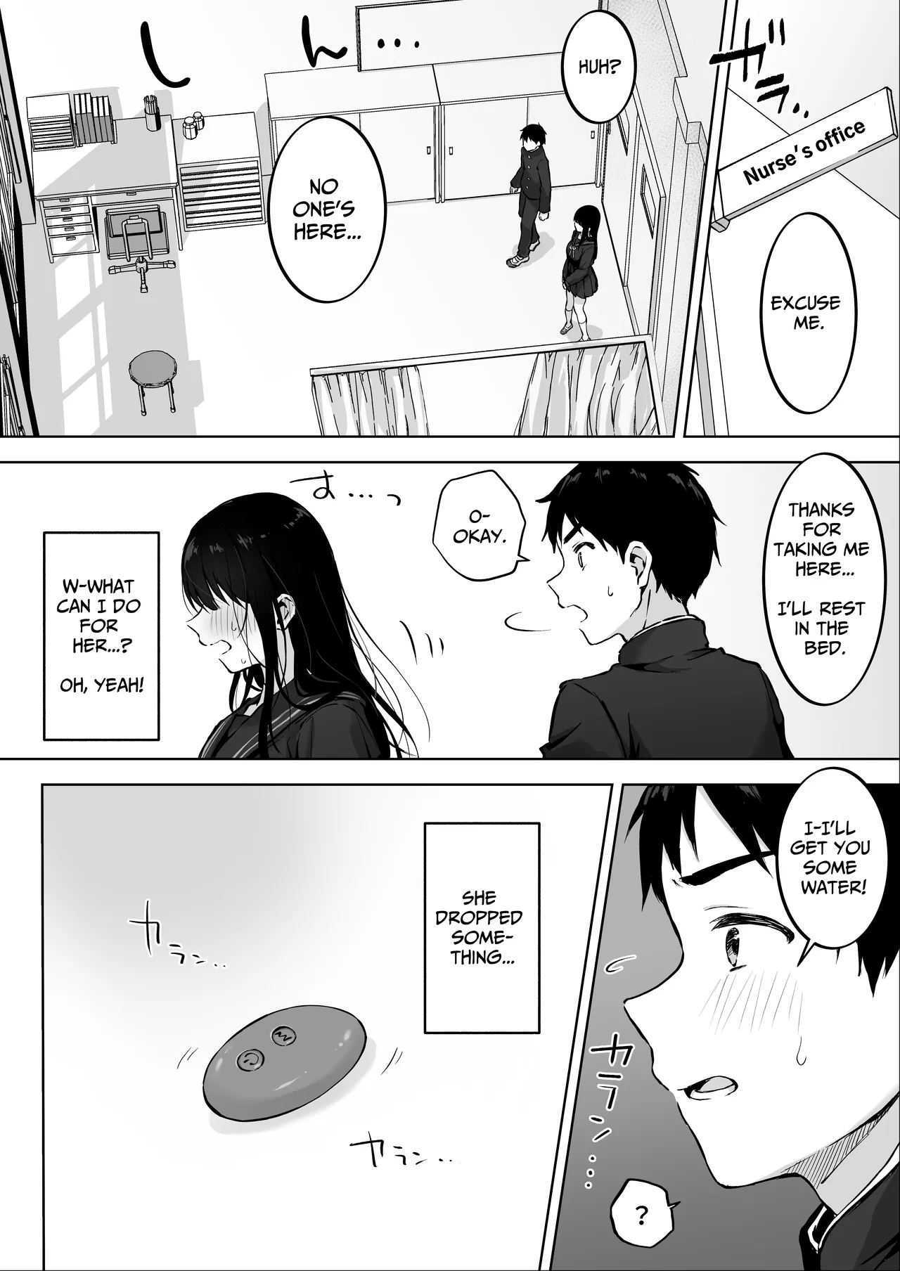Infirmary Sex with a Perverted Beautiful JK | Dosukebe Bishoujo JK to Hokenshitsu Ecchi porn comic picture 11