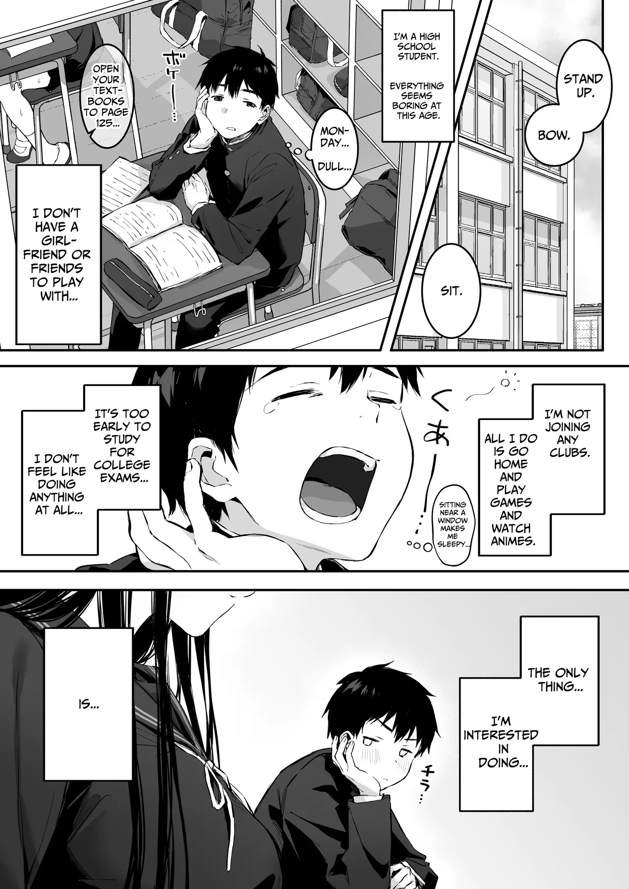 Infirmary Sex with a Perverted Beautiful JK | Dosukebe Bishoujo JK to Hokenshitsu Ecchi porn comic picture 3
