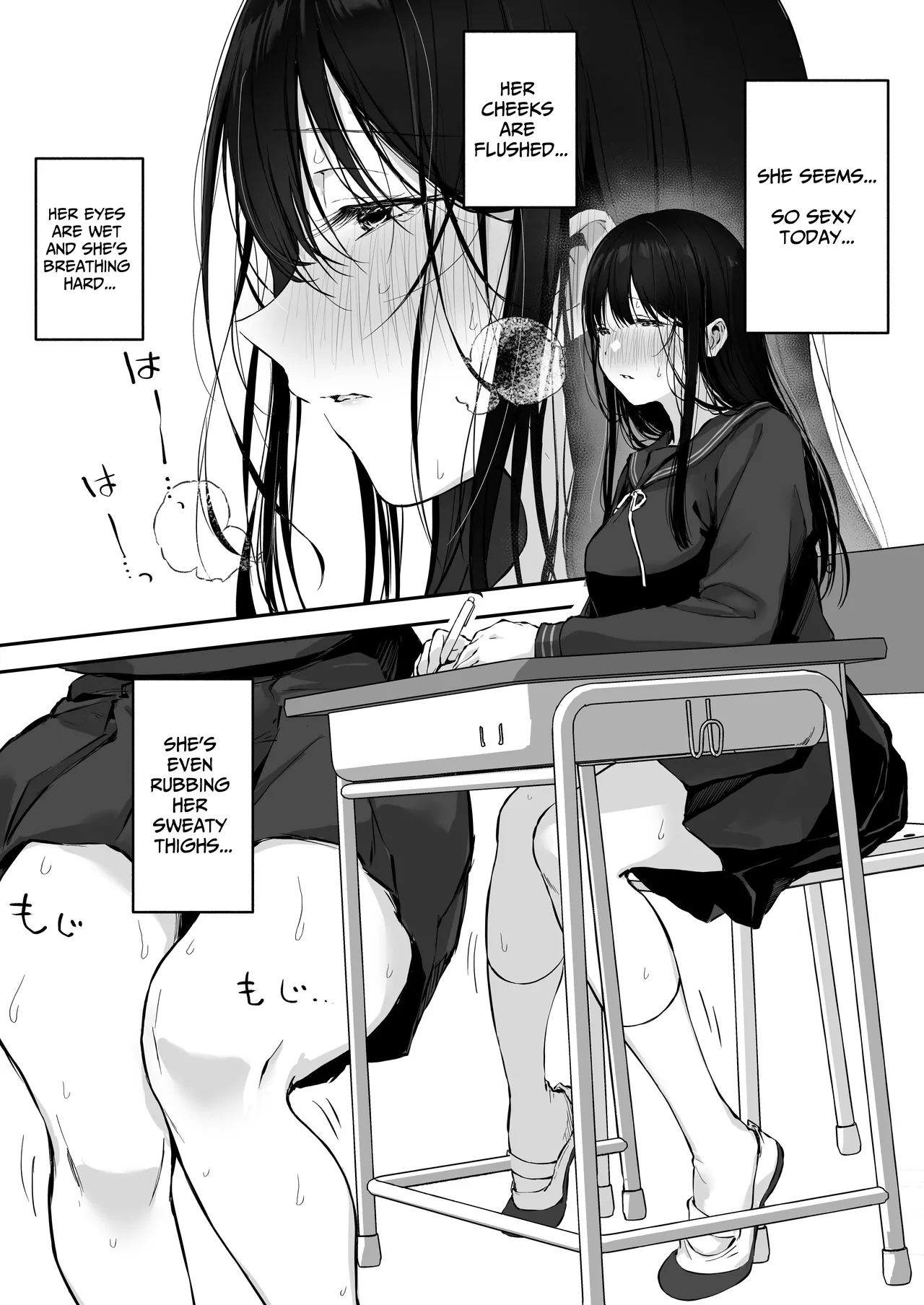 Infirmary Sex with a Perverted Beautiful JK | Dosukebe Bishoujo JK to Hokenshitsu Ecchi porn comic picture 6