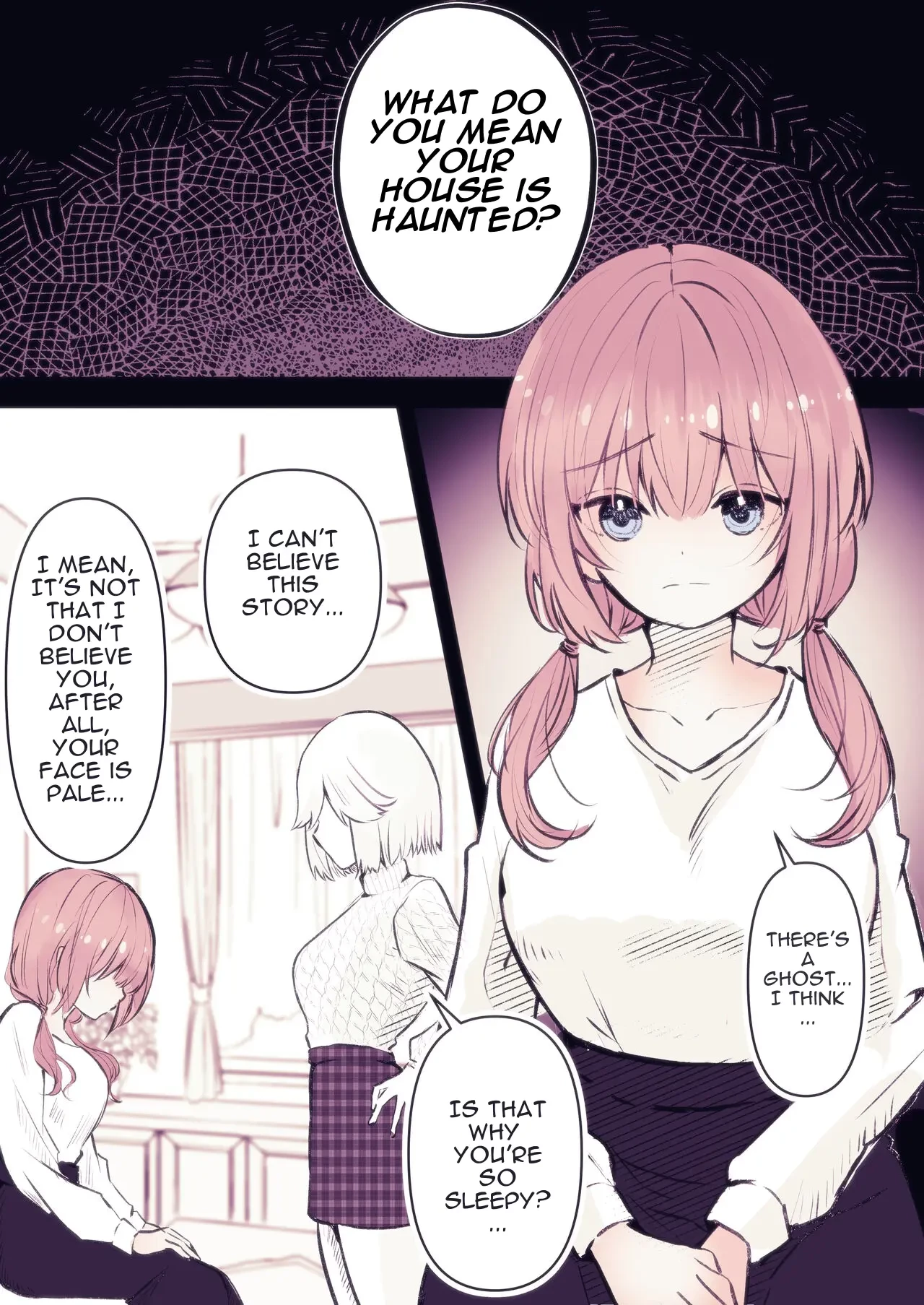 Inrei Kairaku Yuuhei Apaato ~Yuurei ni Ojikomerarete Kairaku-zuke ni Saseru Made~ | Lewd Spirit Pleasure Confinement in an Appartment ~I was locked up by a ghost until I became addicted to pleasure~ porn comic picture 2