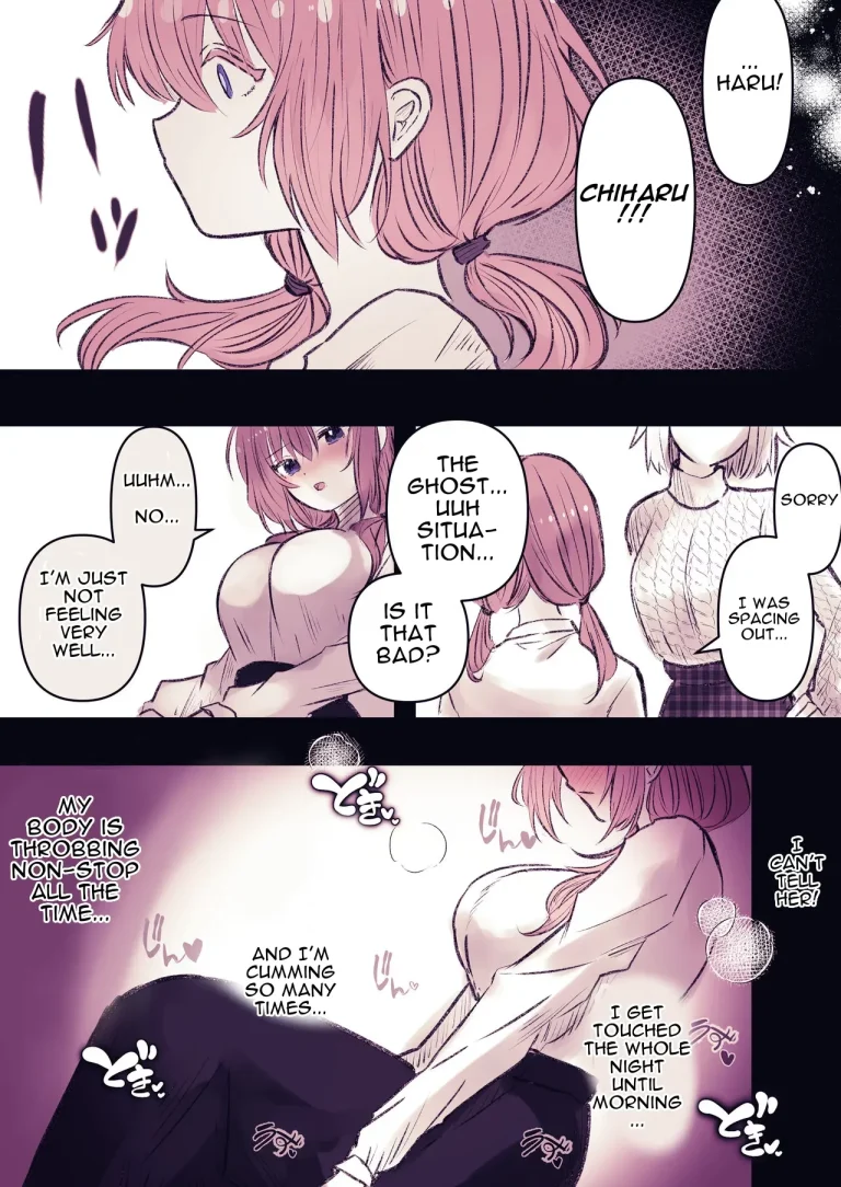 Inrei Kairaku Yuuhei Apaato ~Yuurei ni Ojikomerarete Kairaku-zuke ni Saseru Made~ | Lewd Spirit Pleasure Confinement in an Appartment ~I was locked up by a ghost until I became addicted to pleasure~ porn comic picture 20