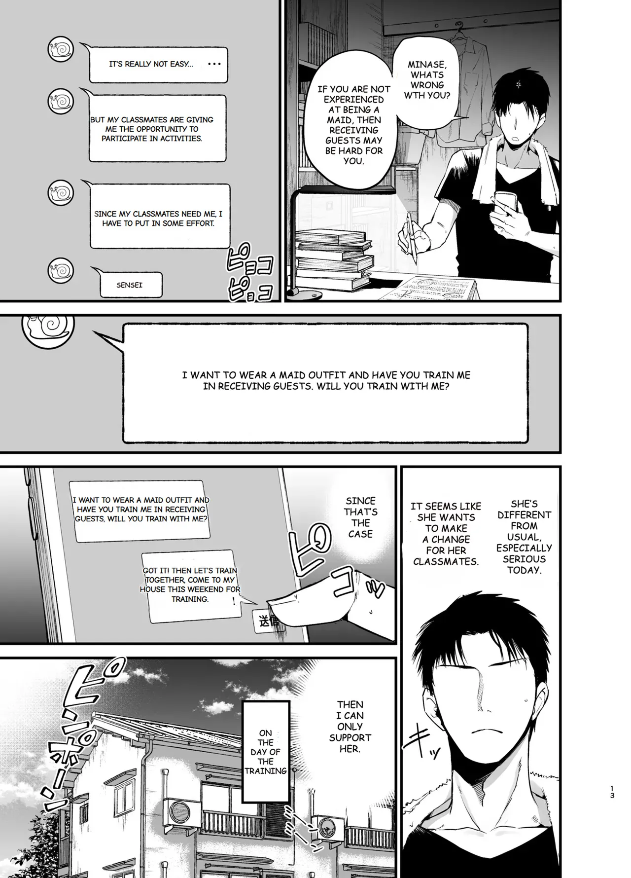 Introverted K-cup girl 3 | InCha no K Cup-chan 3 porn comic picture 12