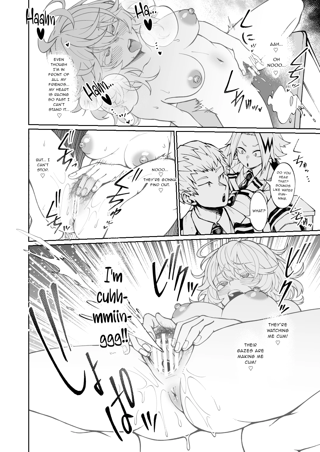 Invisible Girl's Invisible Prank | Toumei Joshi no Fukashi na Itazura porn comic picture 3