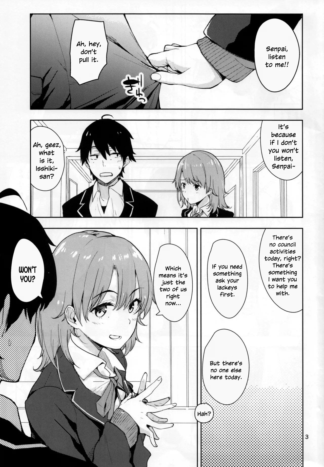 Irohas ga Azatoi Hon porn comic picture 2