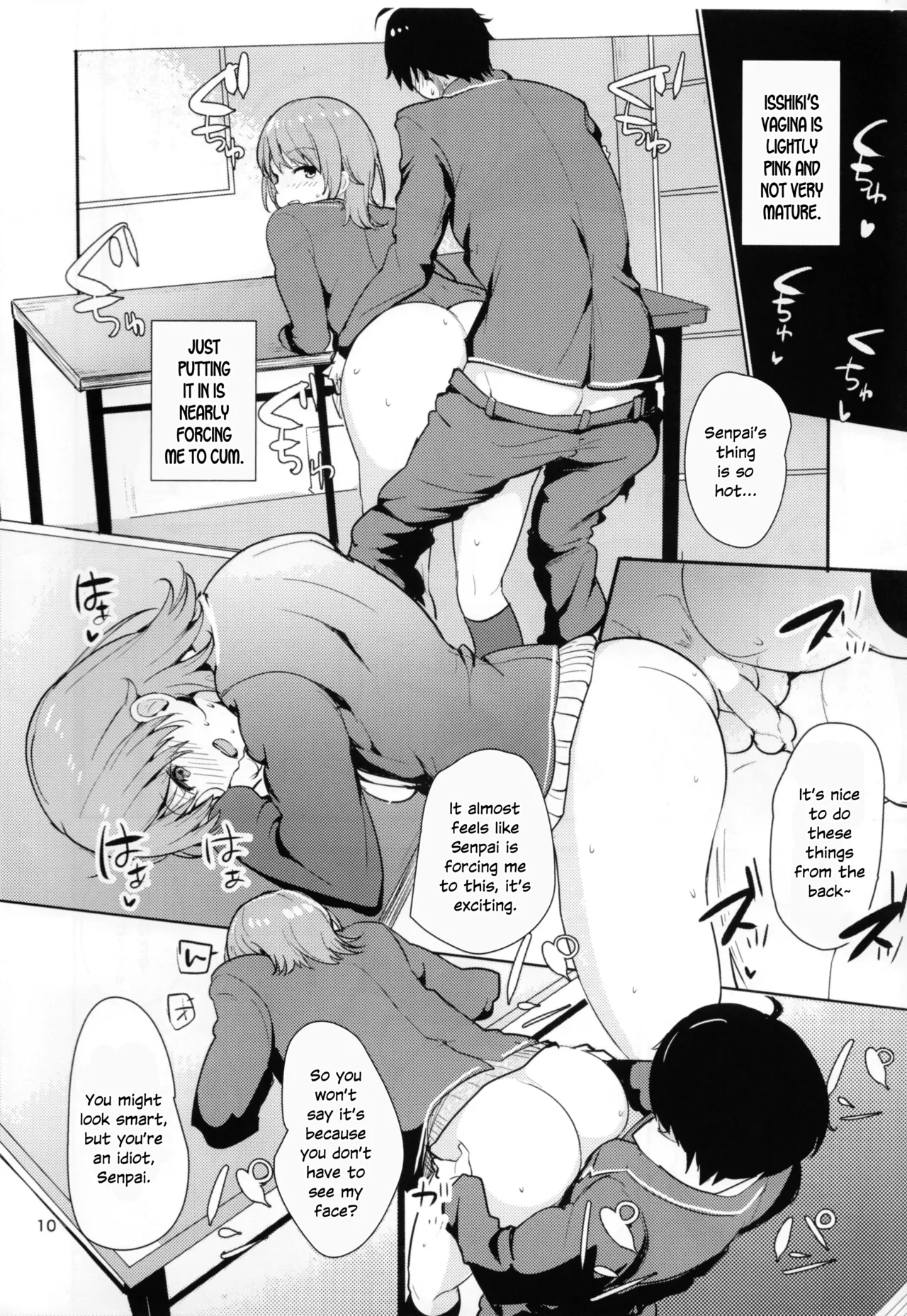 Irohas ga Azatoi Hon porn comic picture 9