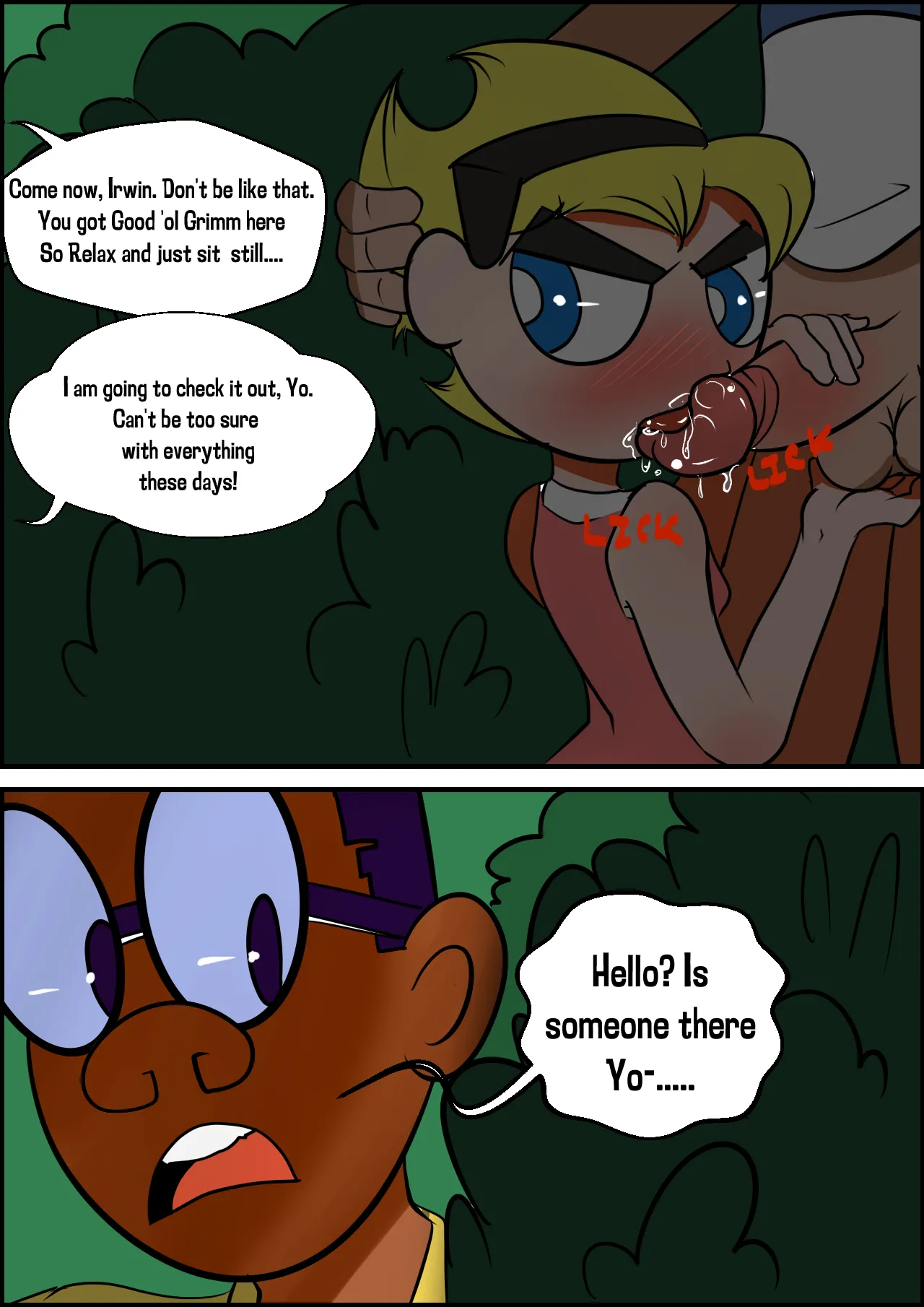 Irwin Got a Clue porn comic picture 16