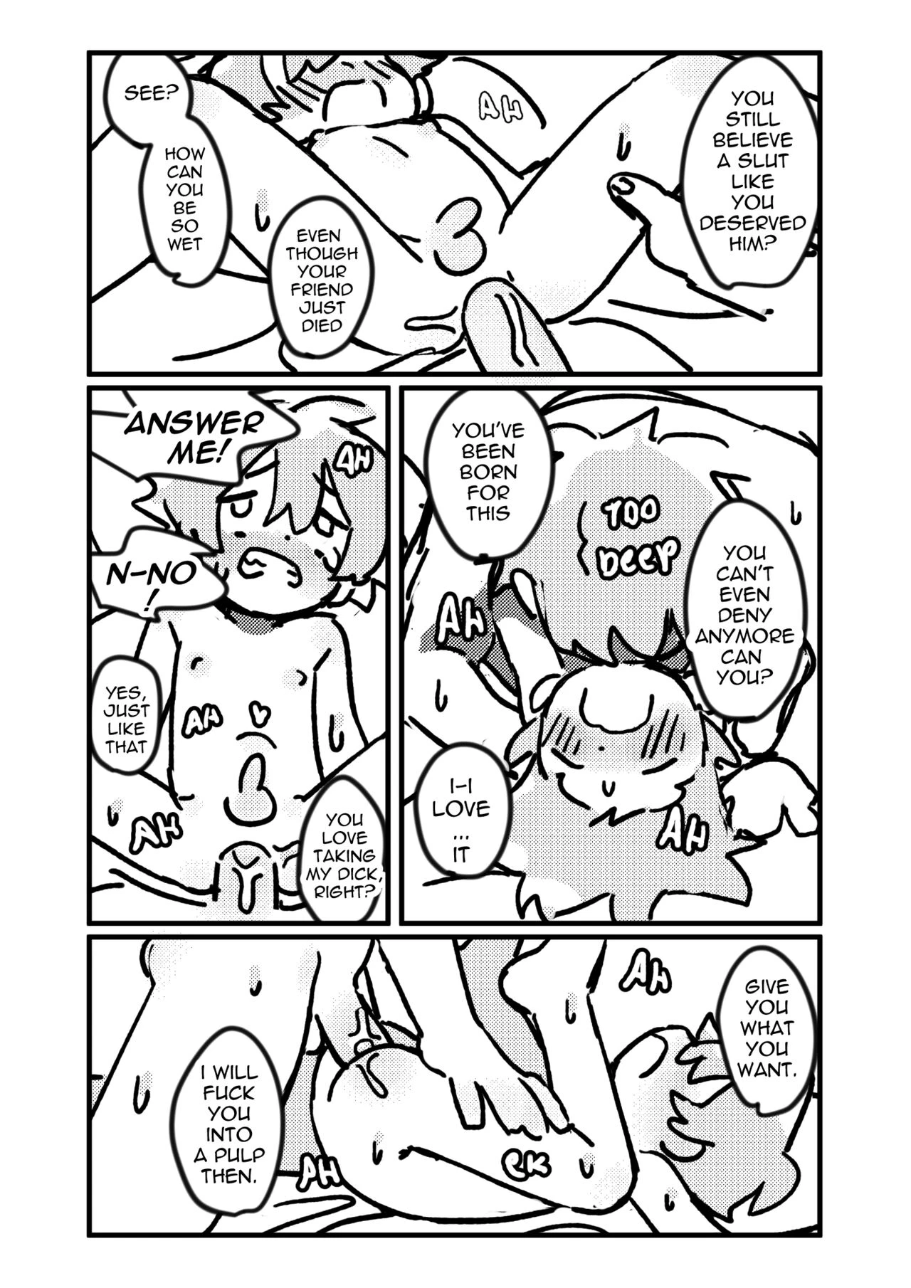 It is what it is [TW: snuff] porn comic picture 6