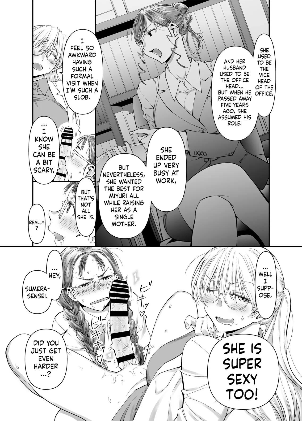 It's All Sensei's Fault! 2 | Zenbu, Sensei no Sei. 2 Zenpen Futanari Jokyoushi ga Yokkyuu Fuman na Hogosha o Sukkiri Saseru Hanashi porn comic picture 3