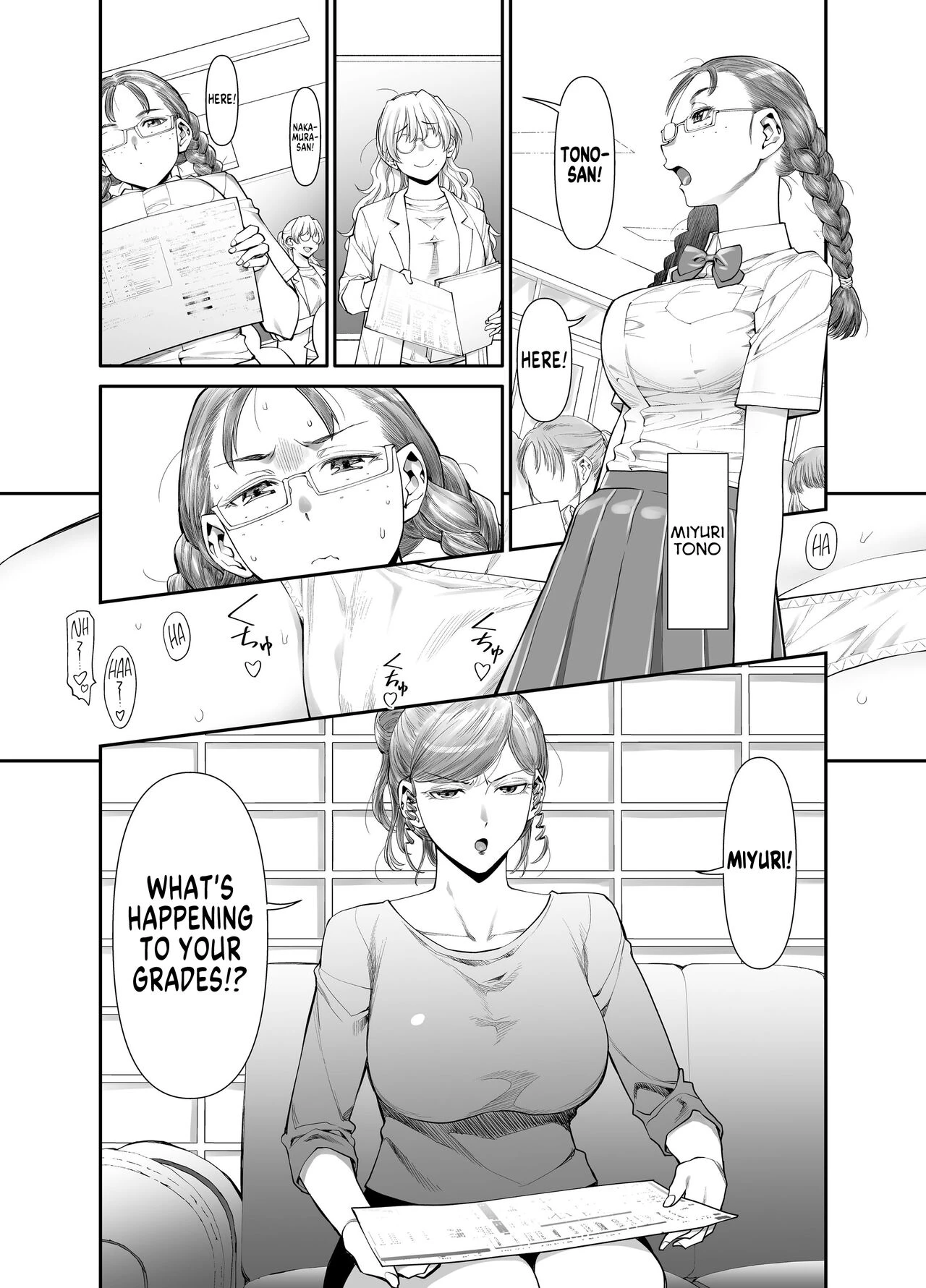 It's All Sensei's Fault!!! | Zenbu, Sensei no Sei. Futanari Onna Kyoushi ga Onanie Chuudoku Yuutousei o Sukkirisaseru Hanashi porn comic picture 2